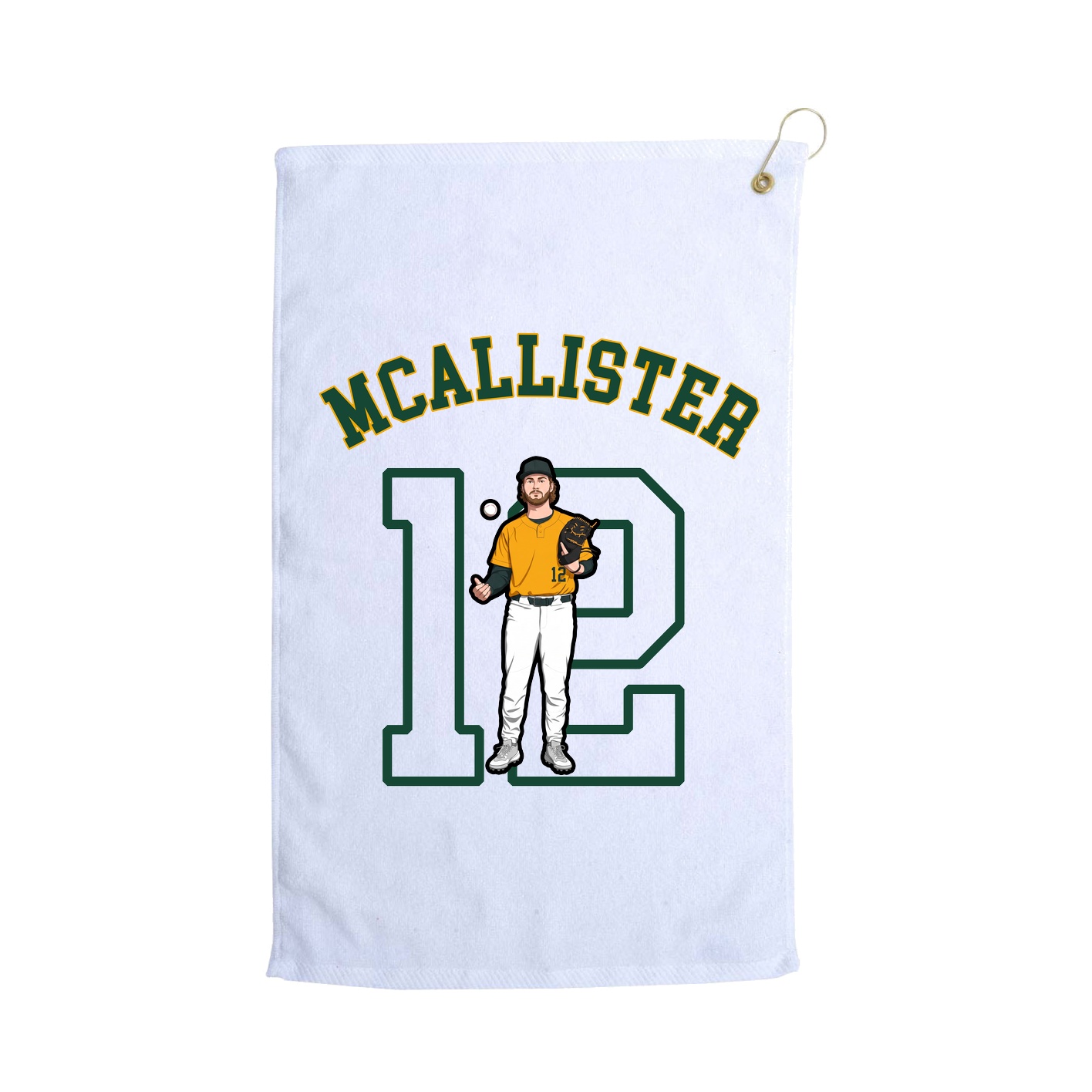 Terry Velour Golf Towel
