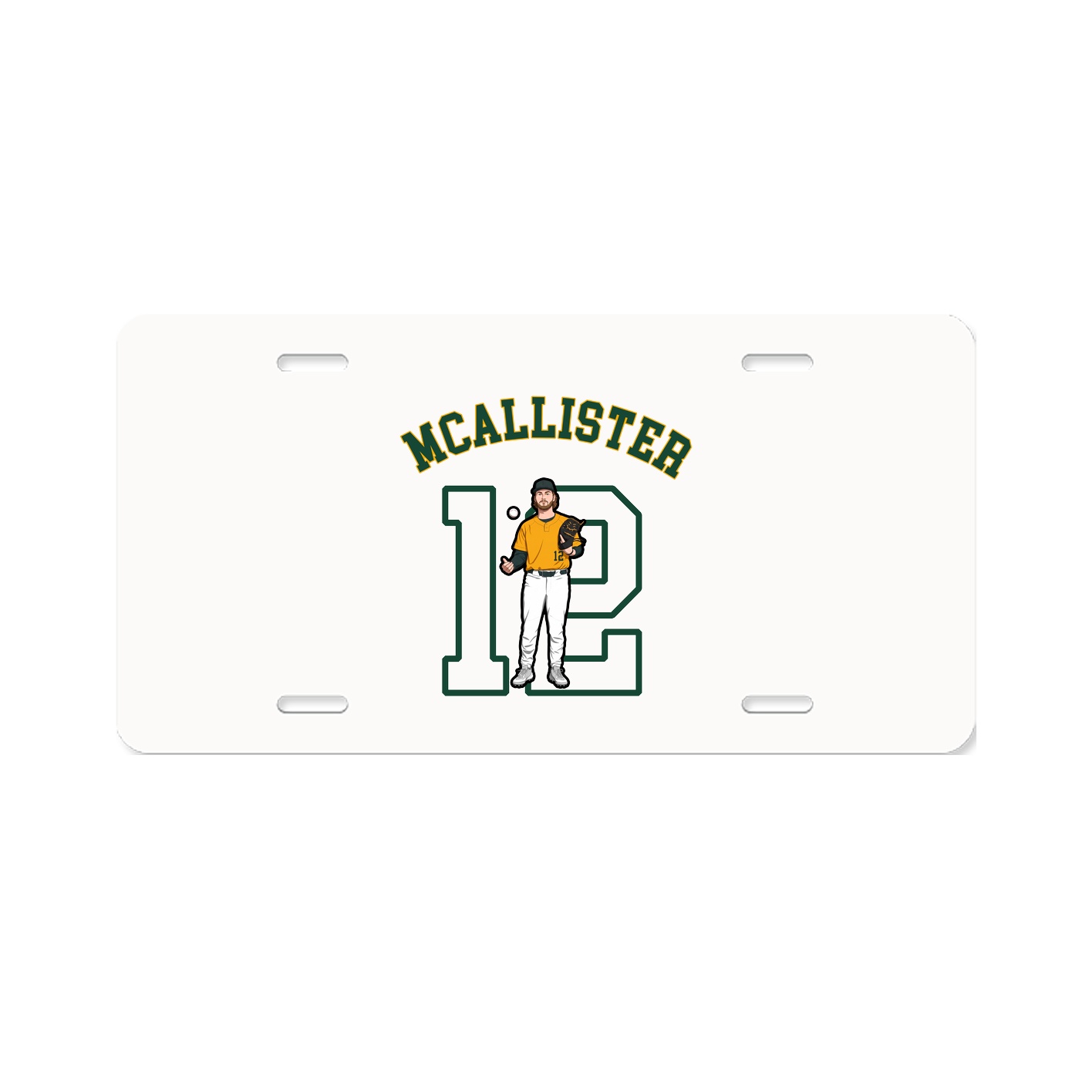 License Plate — Shirsey Arch in Classic