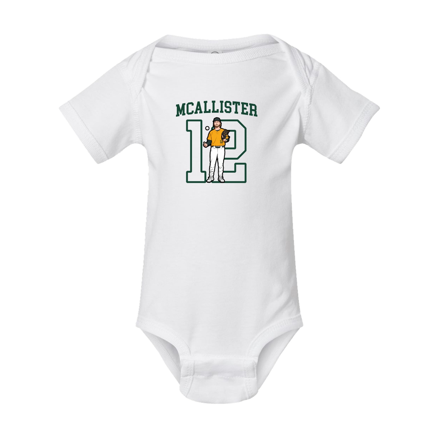Baby Onesie — Shirsey in White