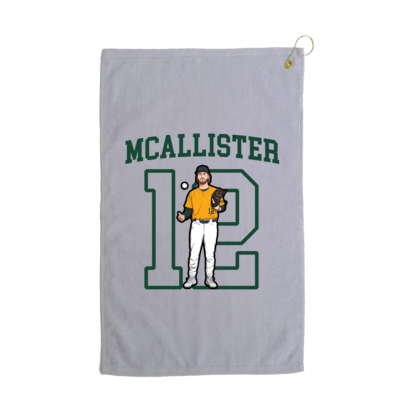 Golf Towel — Shirsey in Grey