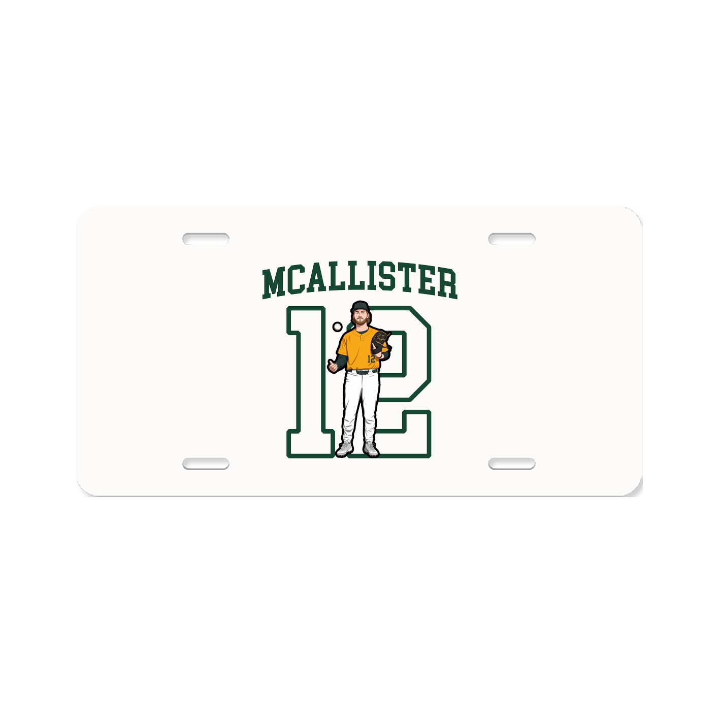 License Plate — Shirsey in Classic