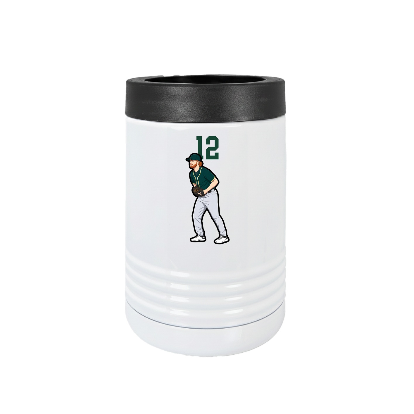 Beverage Holder — Number Top in White