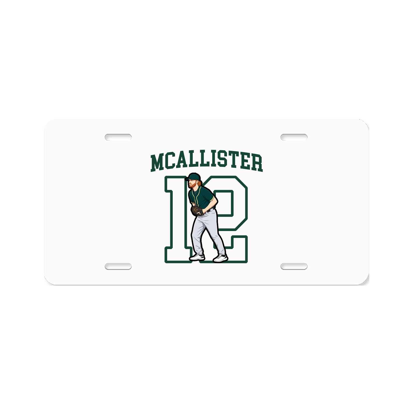 License Plate — Shirsey in Classic