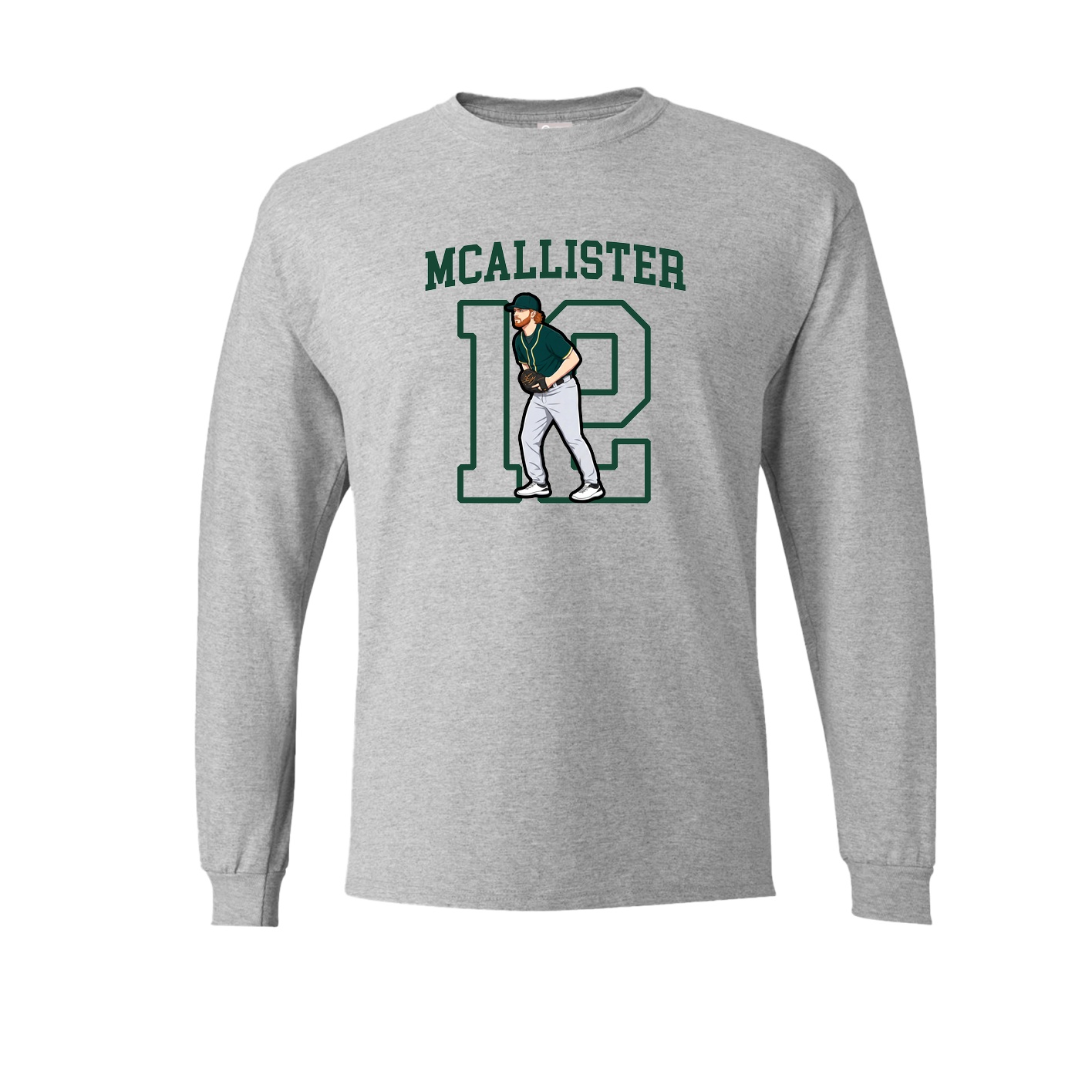Long Sleeve Tee — Shirsey in Grey
