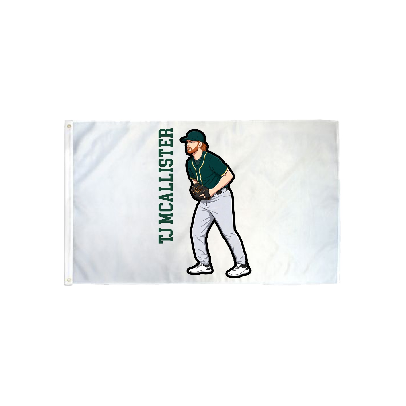 3x5 Flag — Name Vertical in Classic