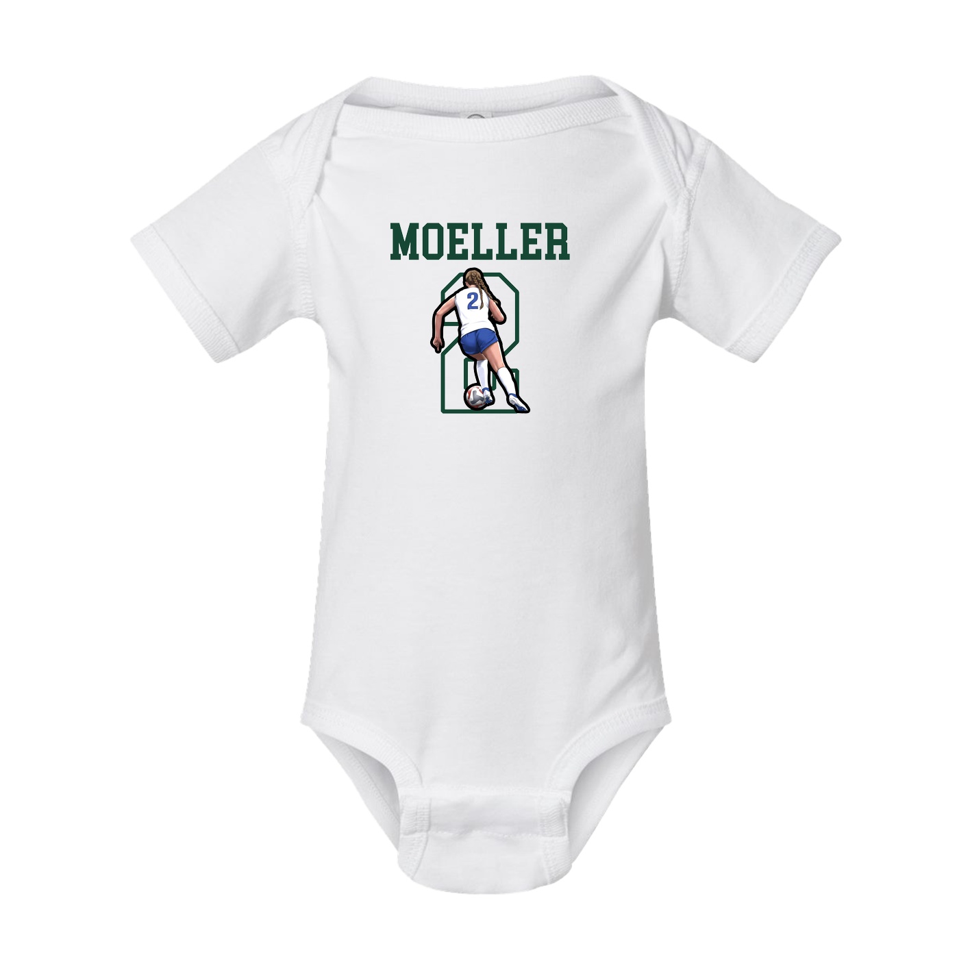 Baby Onesie — Shirsey in White