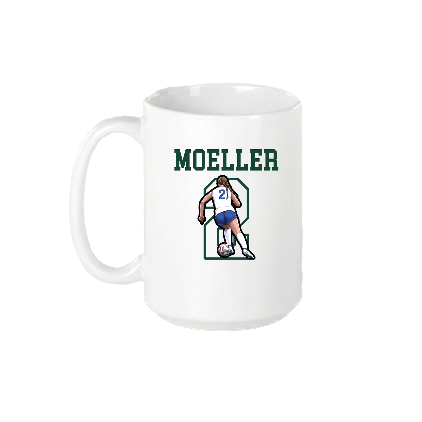 15oz Coffee Mug — Shirsey in White
