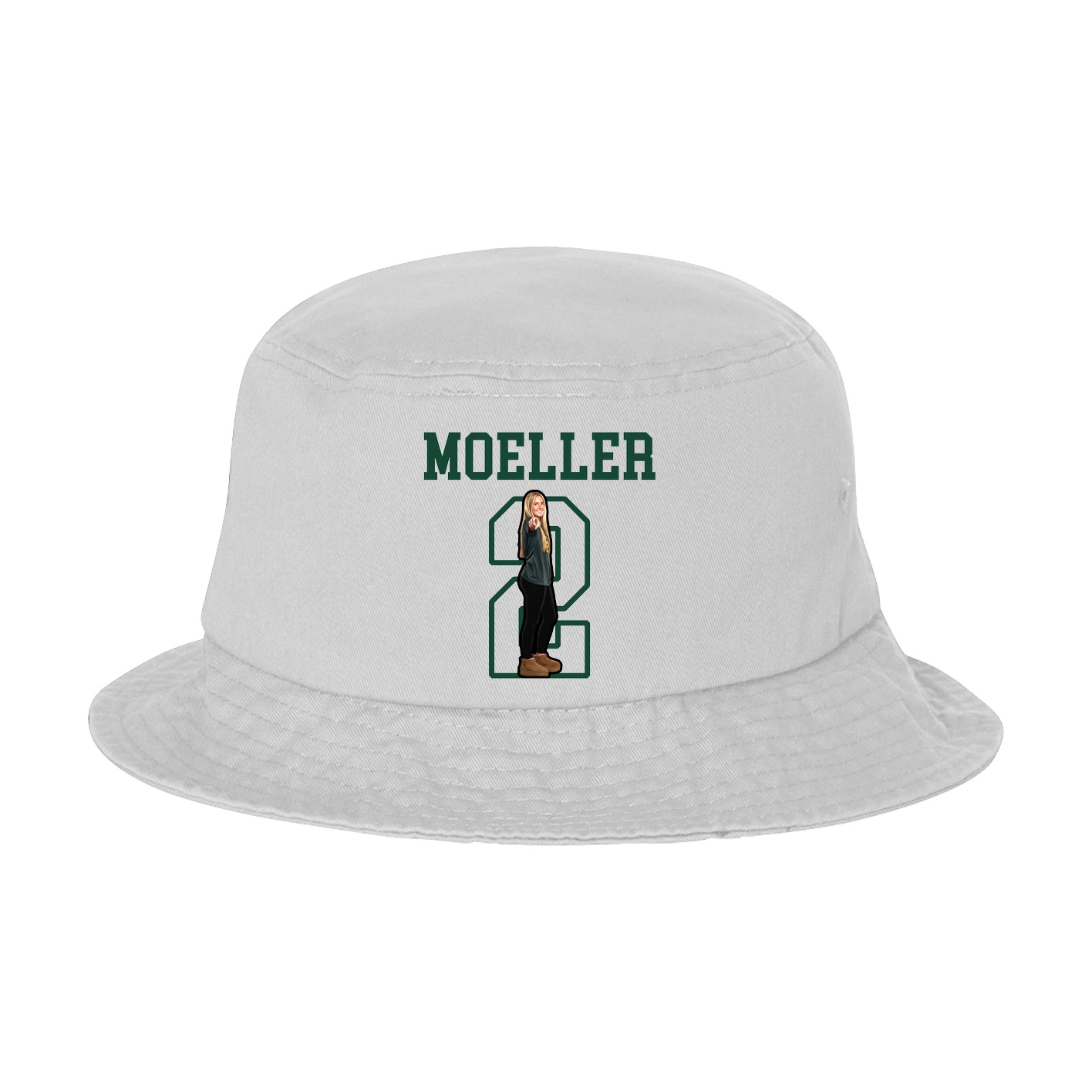 Bucket Cap — Shirsey in White