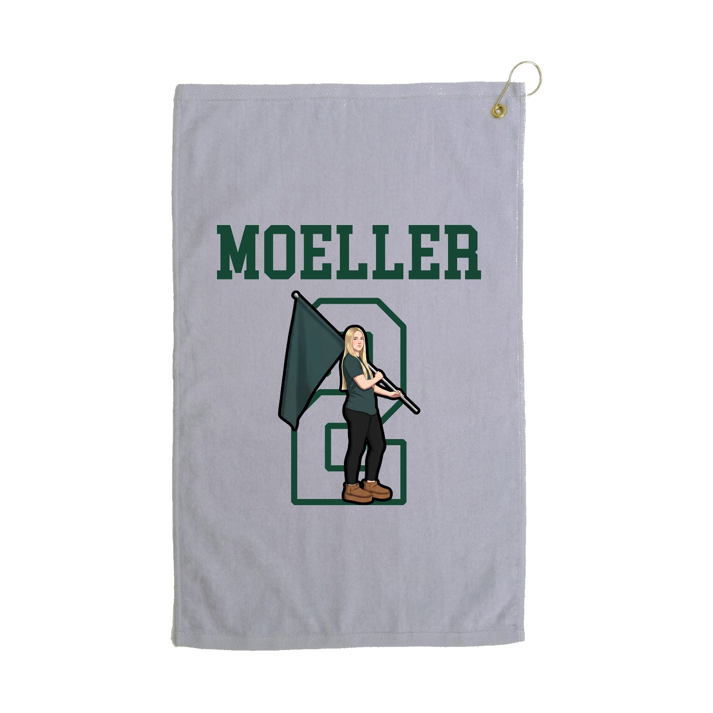 Golf Towel — Shirsey in Grey