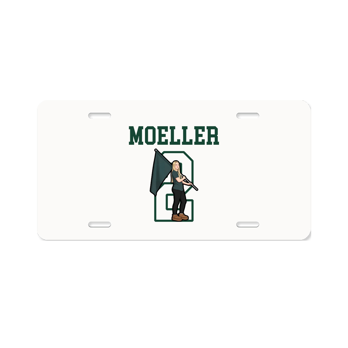 License Plate — Shirsey in Classic