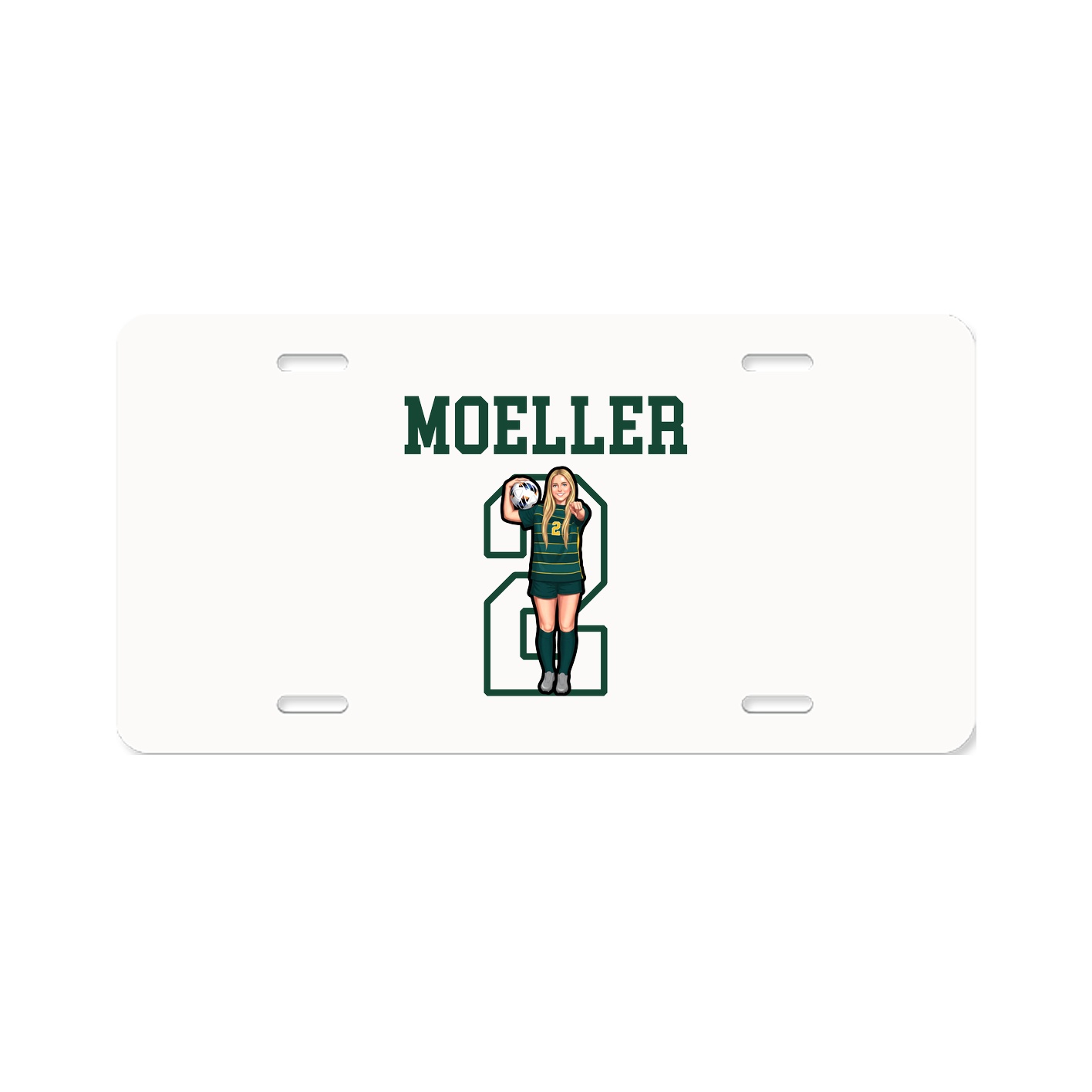 License Plate — Shirsey in Classic