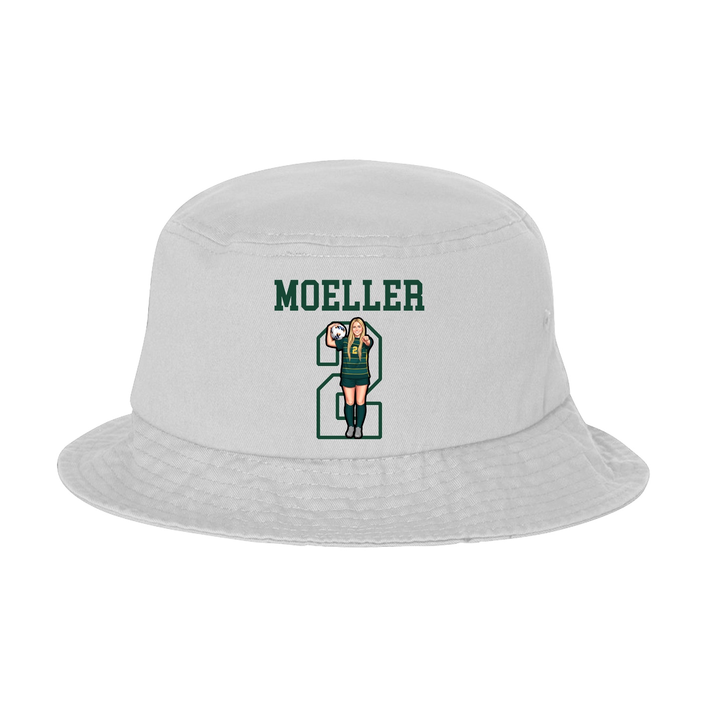 Bucket Cap — Shirsey in White