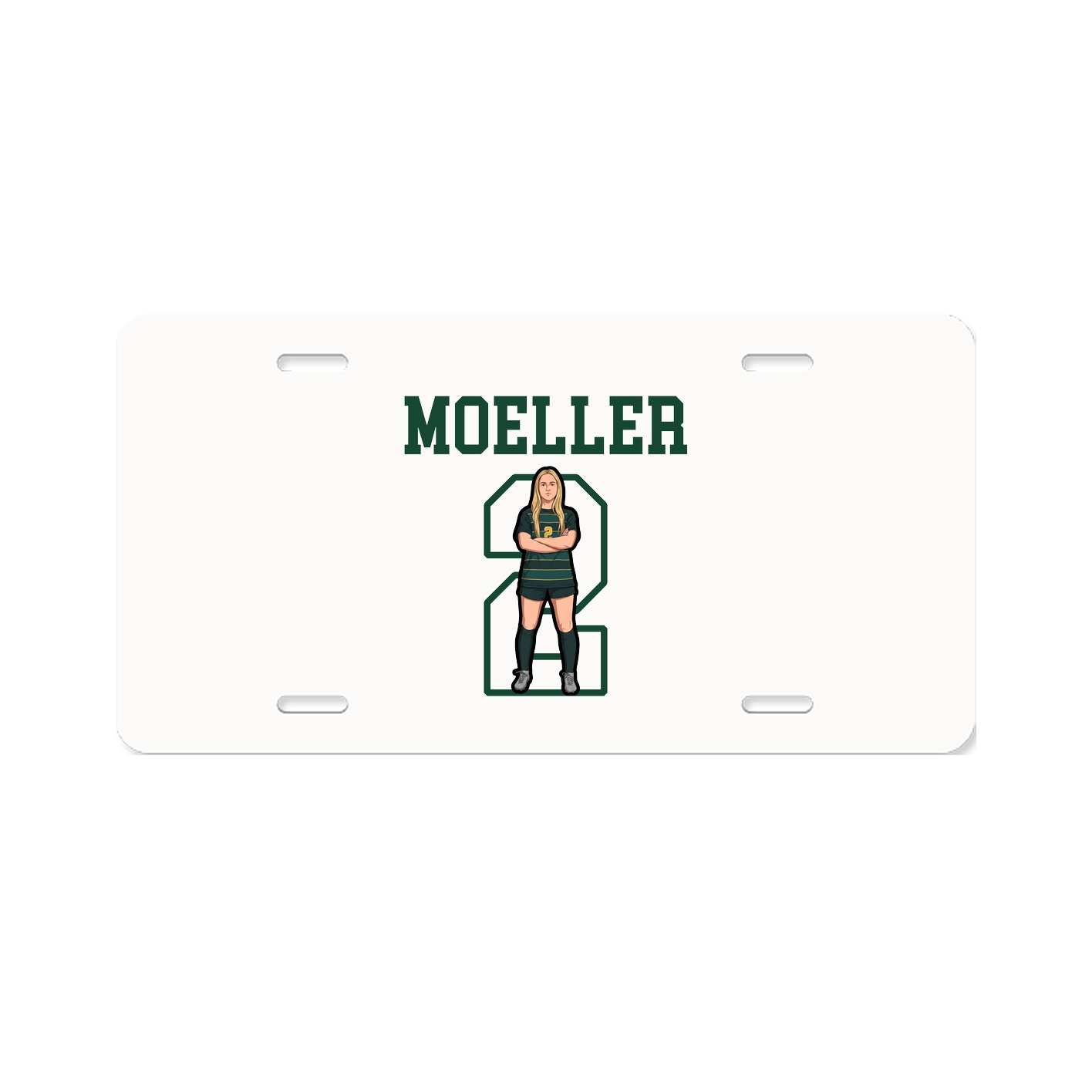 License Plate — Shirsey in Classic