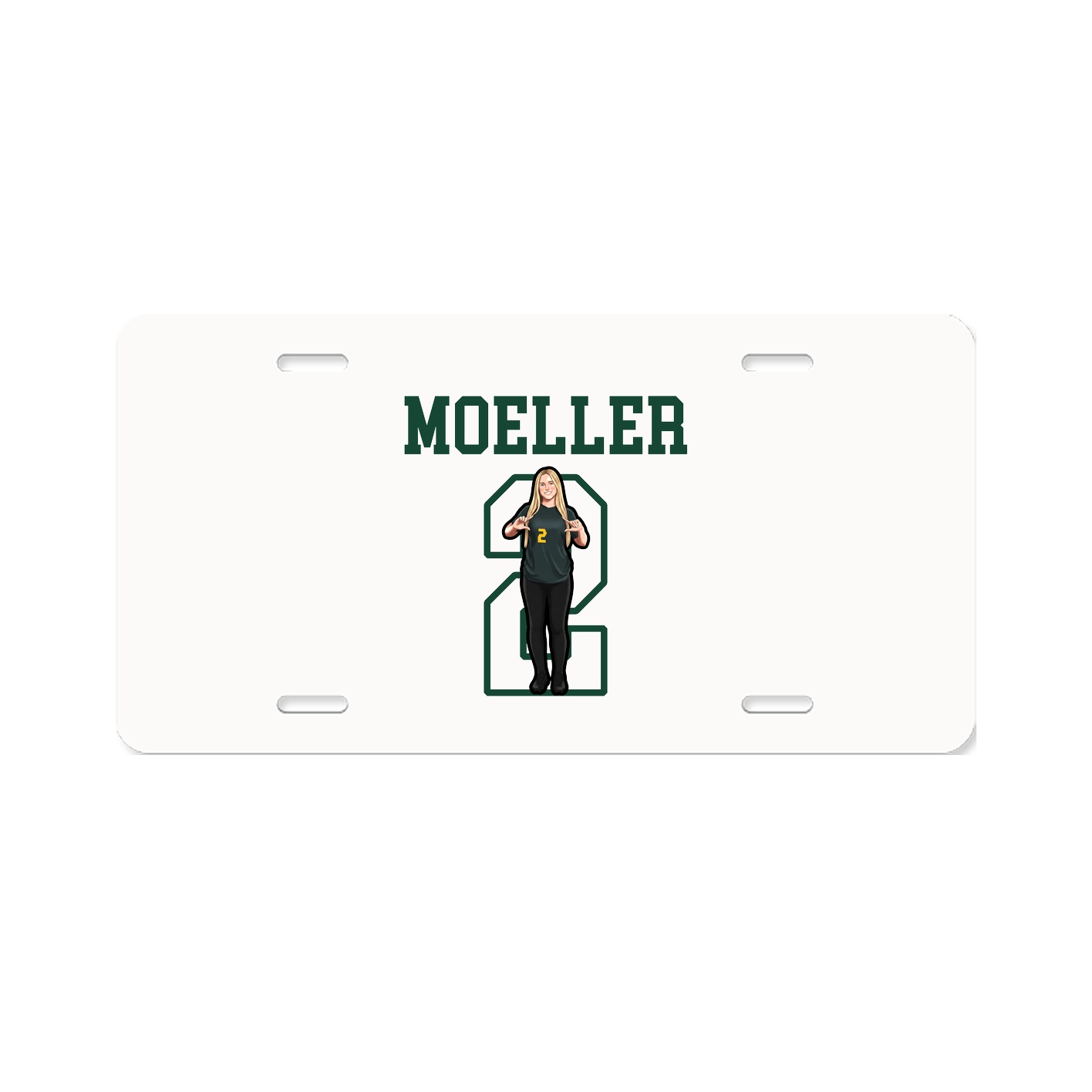License Plate — Shirsey in Classic