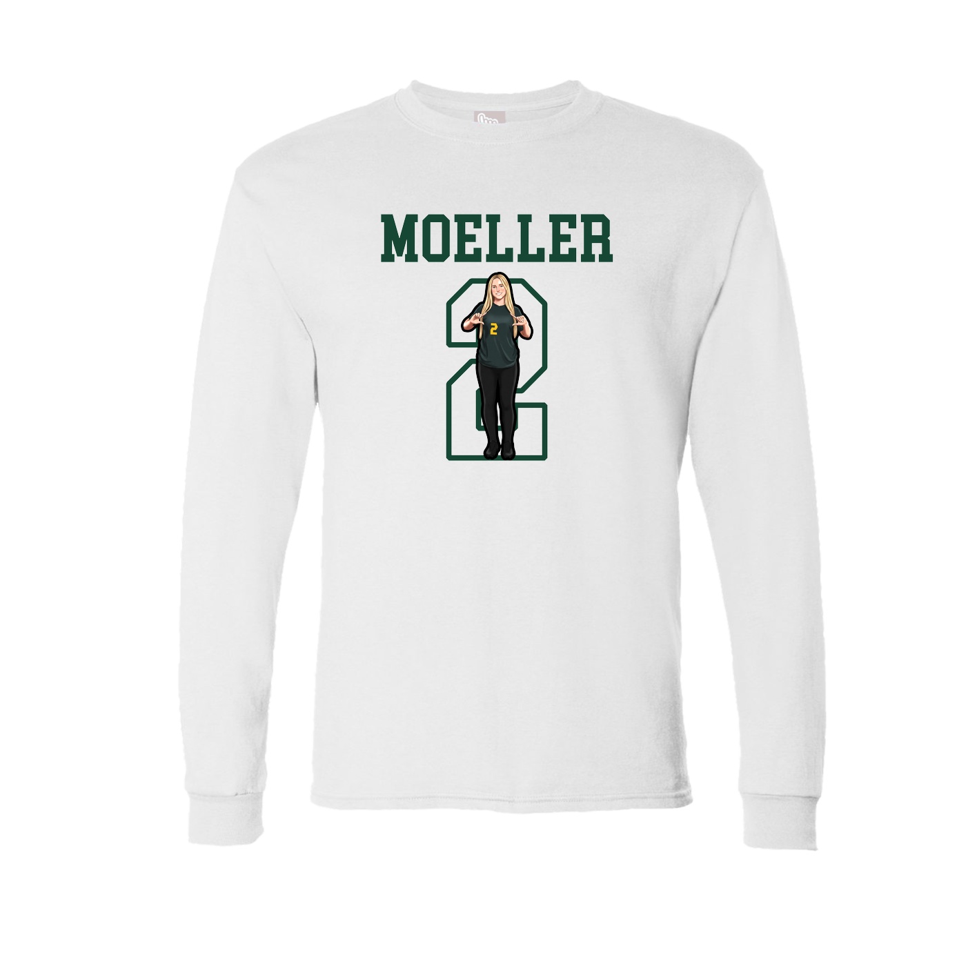 Long Sleeve Tee — Shirsey in White