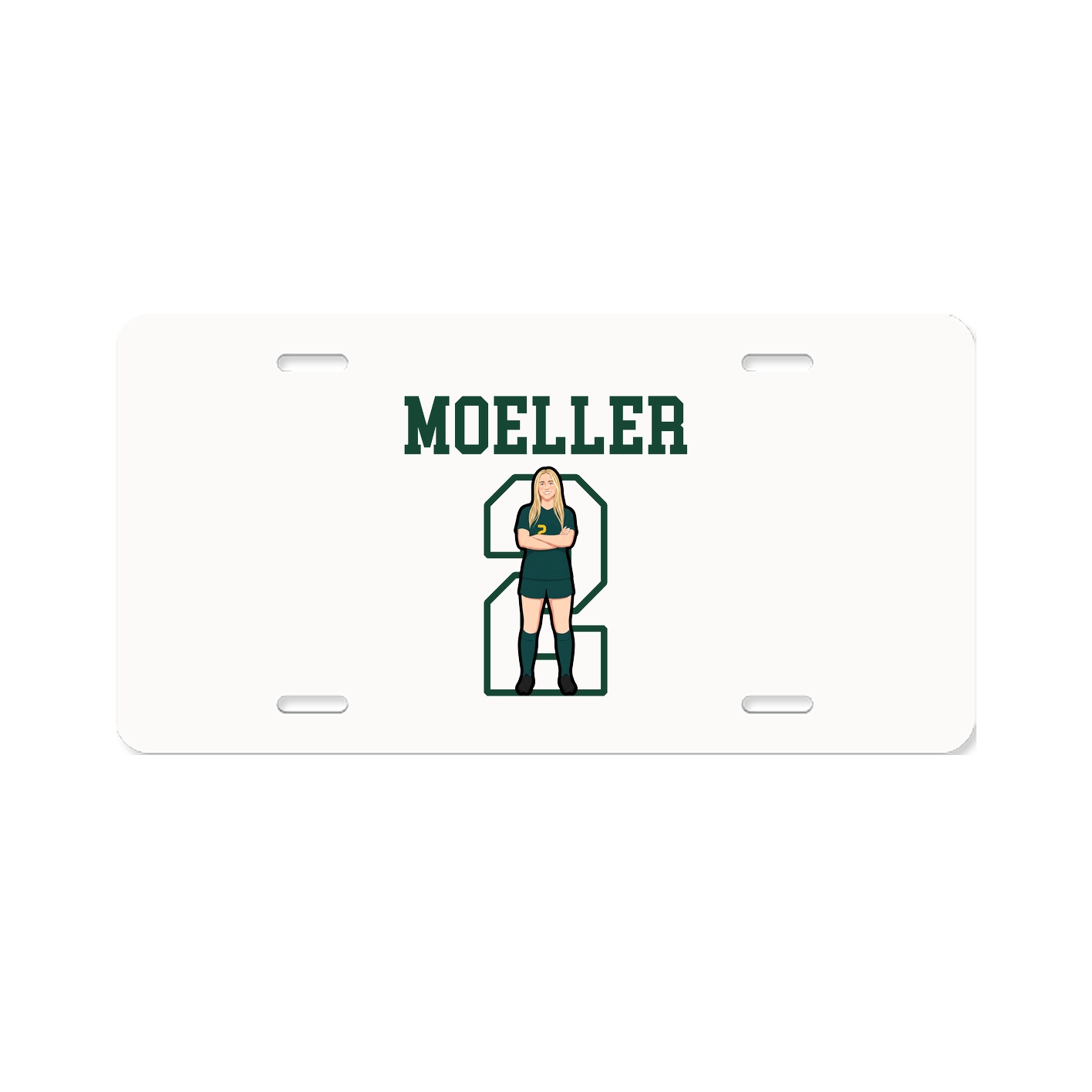 License Plate — Shirsey in Classic