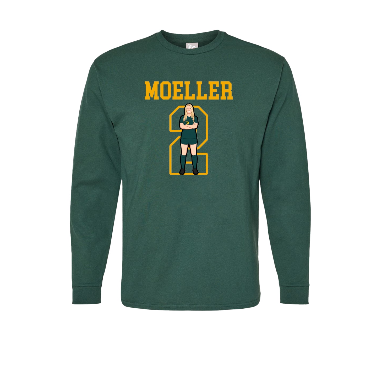 Long Sleeve Tee — Shirsey in Green