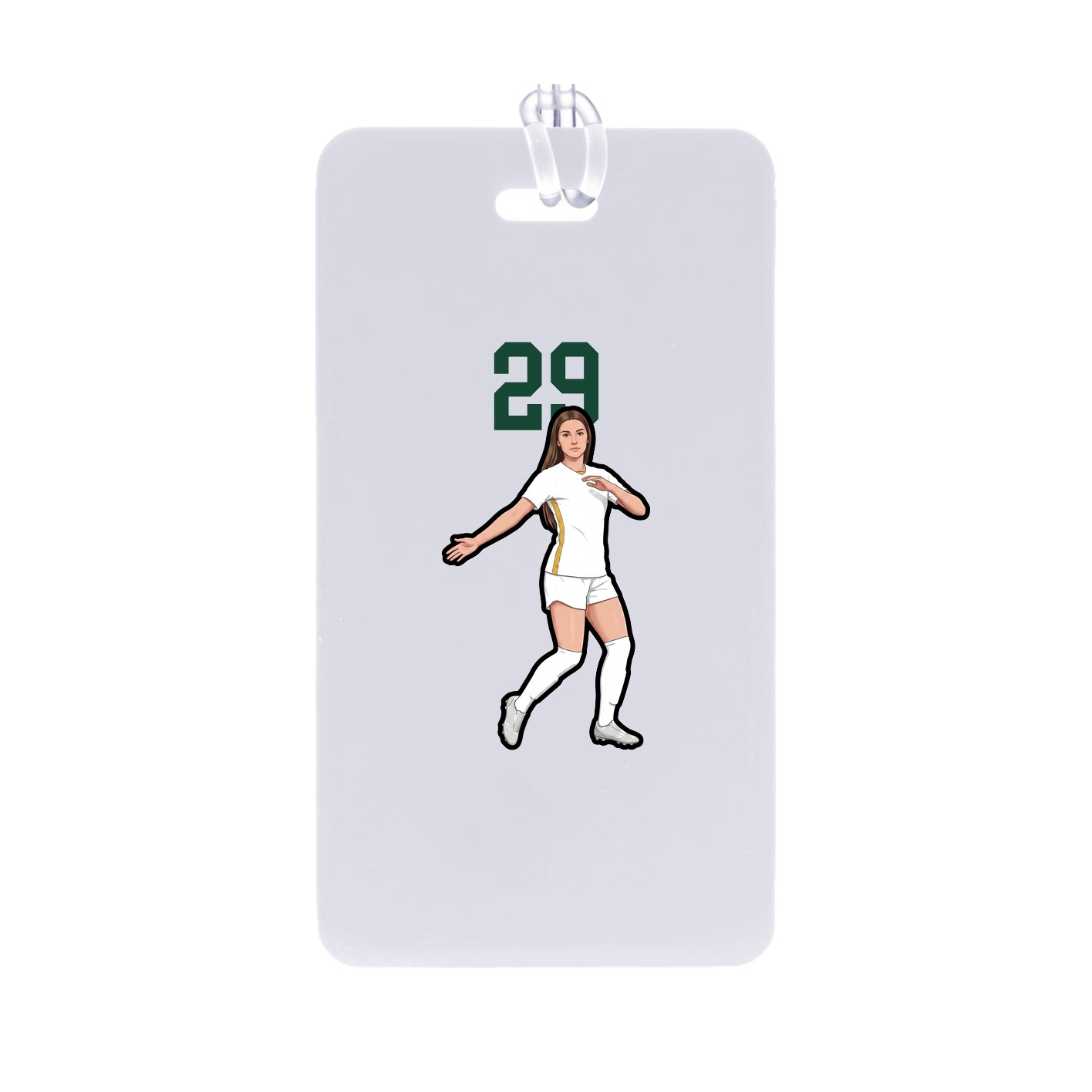 Bag Tag — Number Top in Classic
