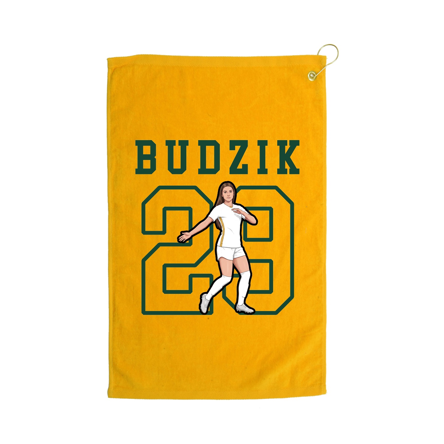 Golf Towel — Shirsey in Gold