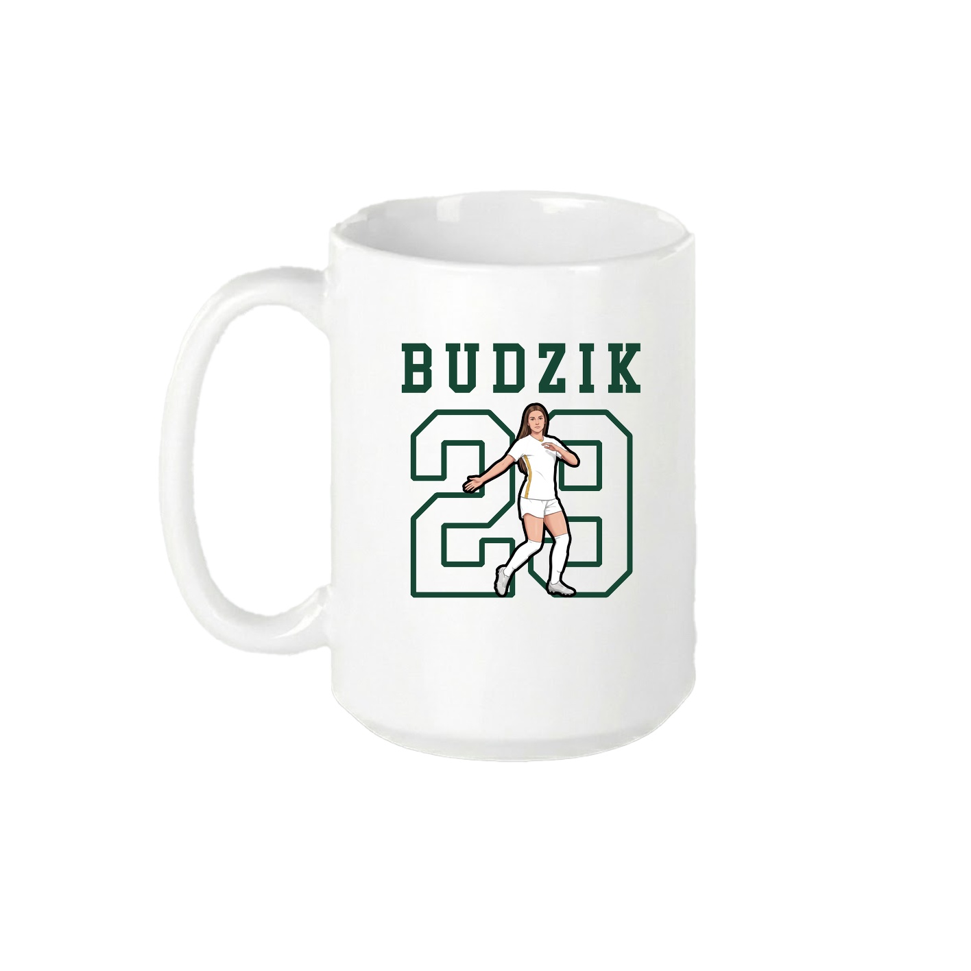 15oz Coffee Mug — Shirsey in White