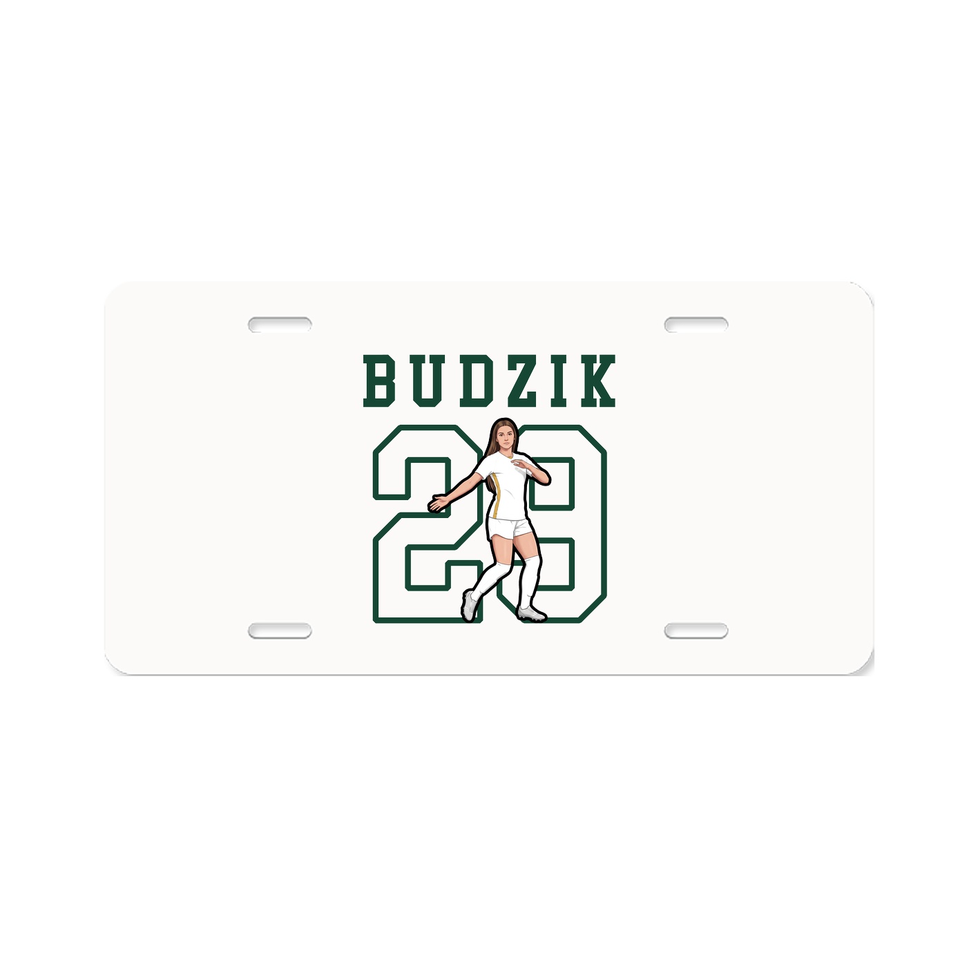 License Plate — Shirsey in Classic