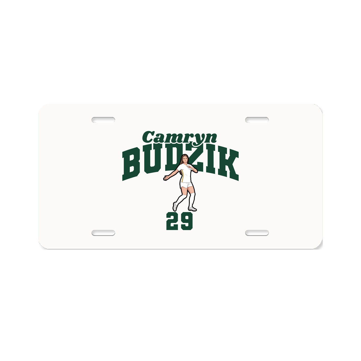 License Plate — Signature Arch in Classic