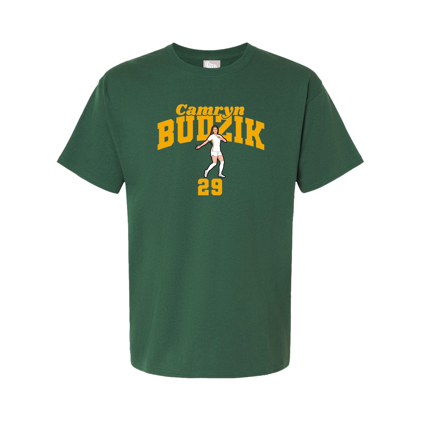 Youth Tee — Signature Arch in Green