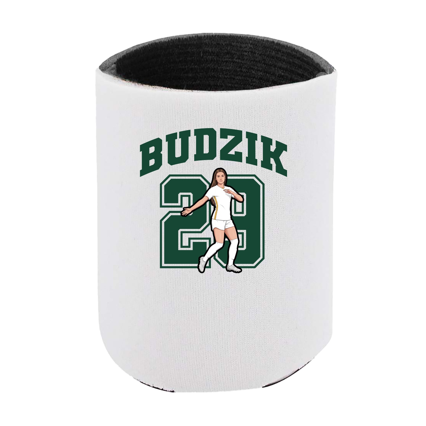 Can Holder — Number in White