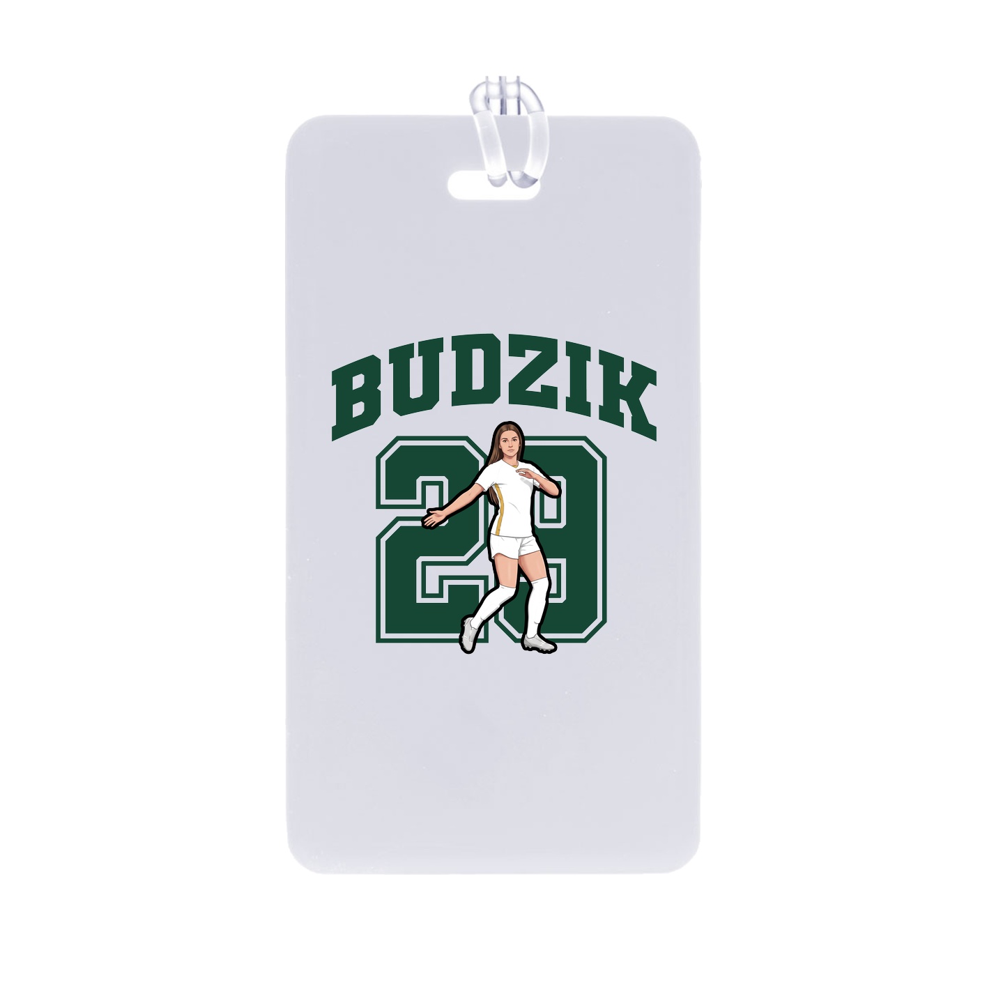 Bag Tag — Number in Classic