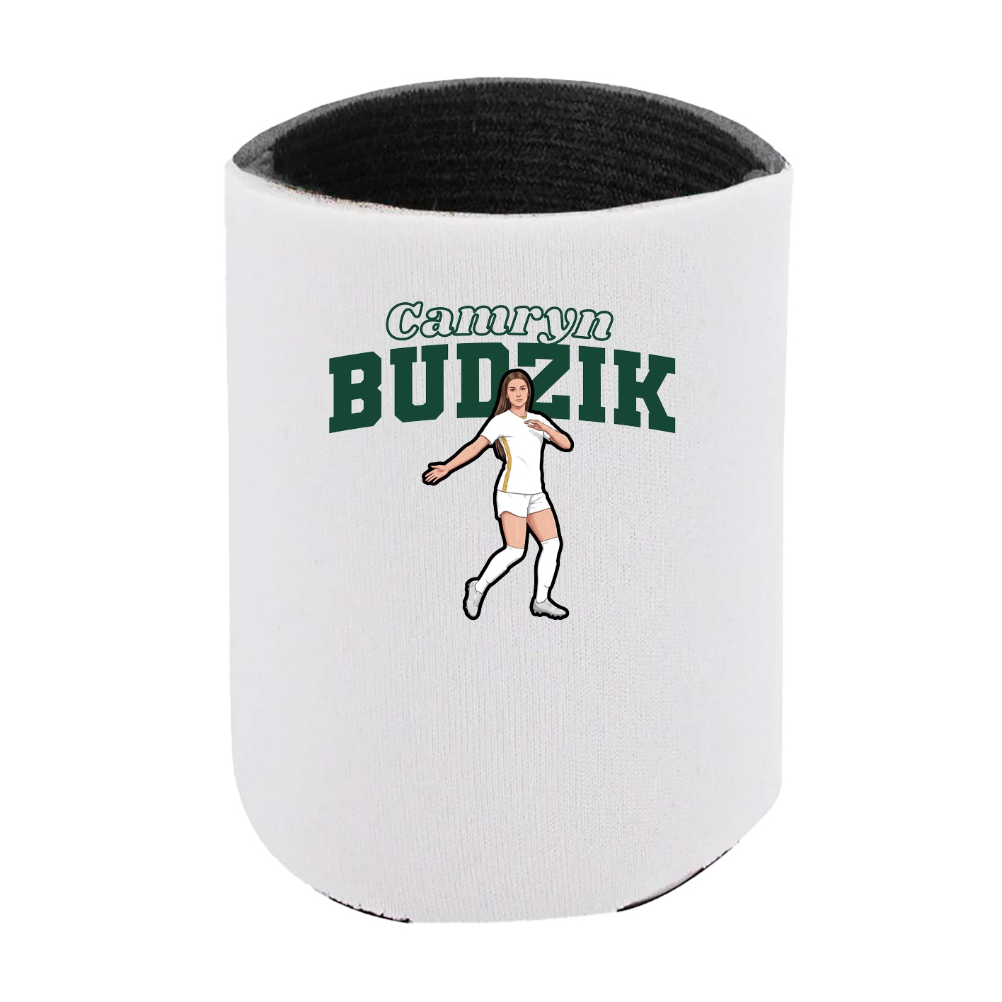 Can Holder — Name Arch in White