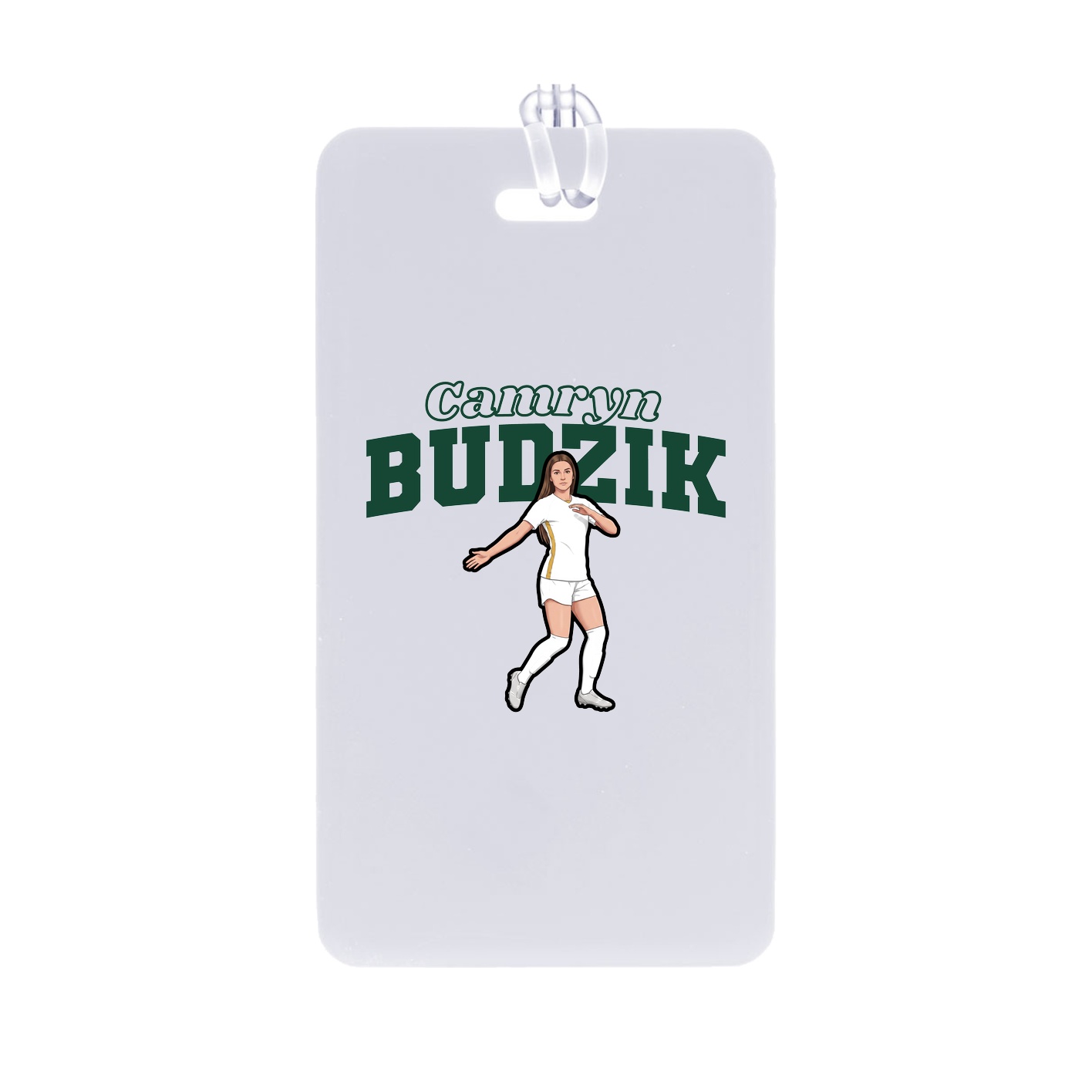 Bag Tag — Name Arch in Classic