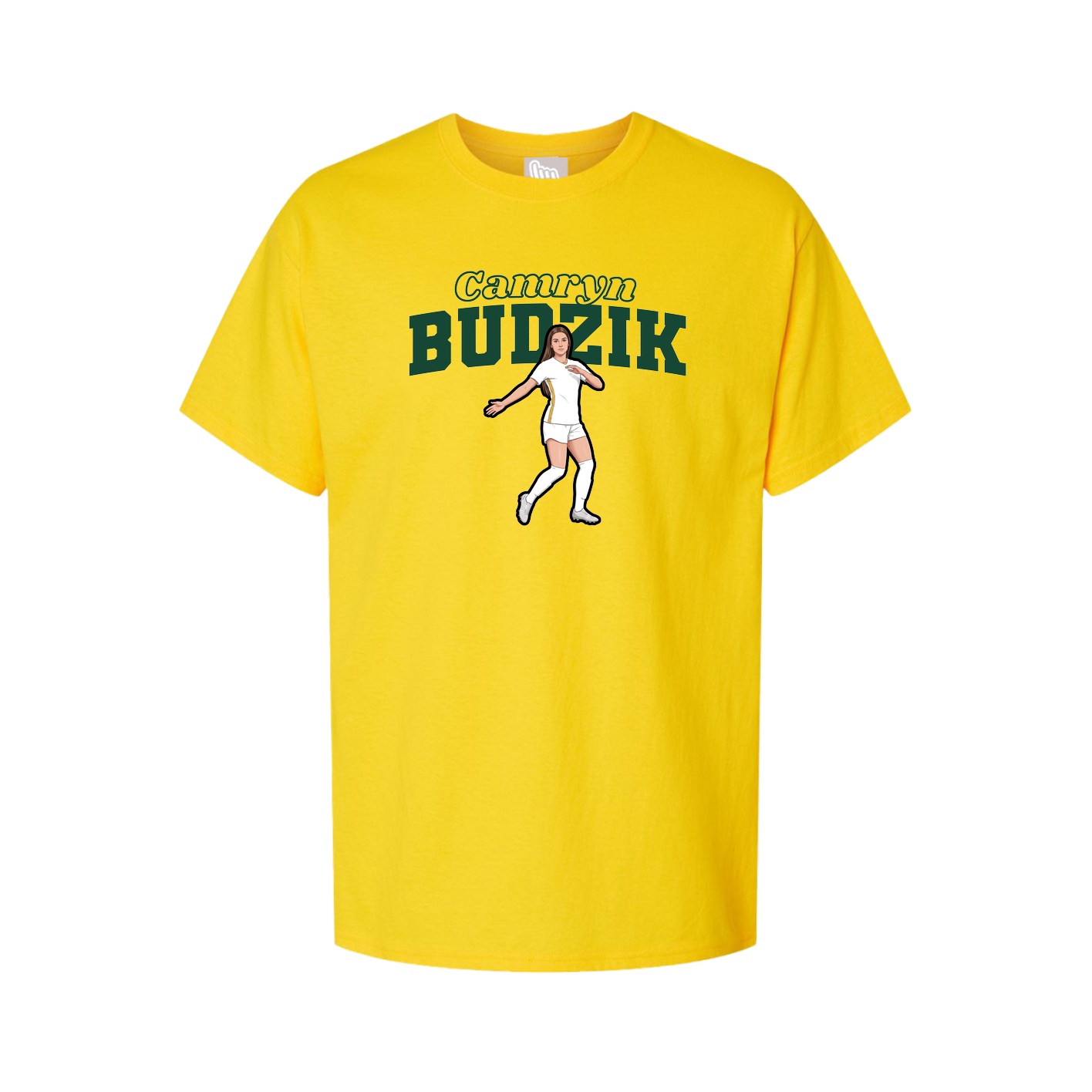 Tee — Name Arch in Gold