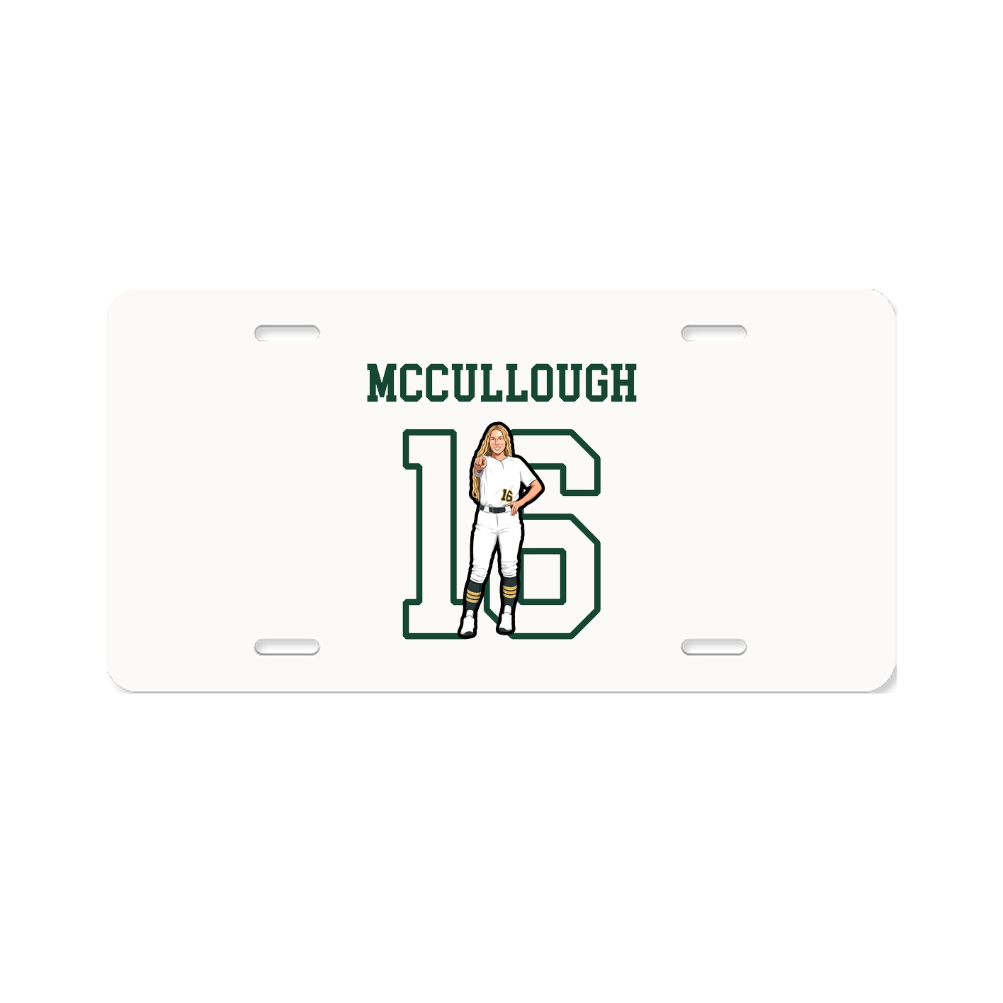 License Plate — Shirsey in Classic