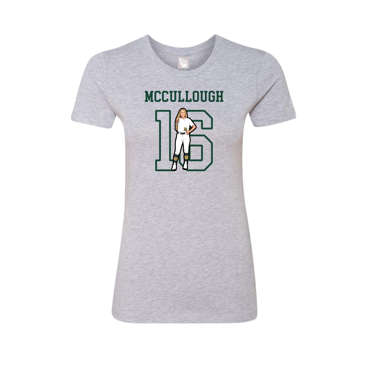 Womens Tee — Shirsey in Grey