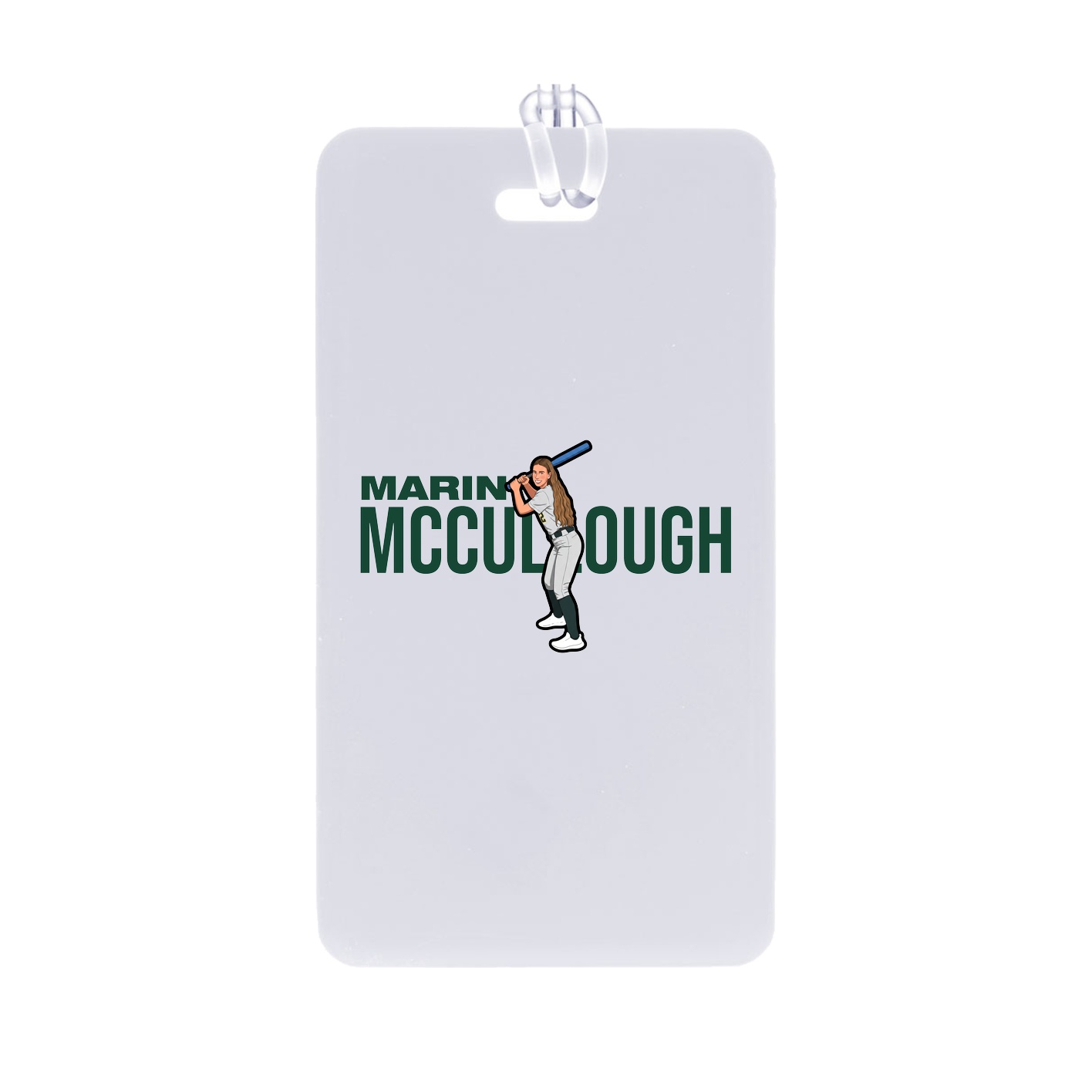Bag Tag — Player Name in Classic
