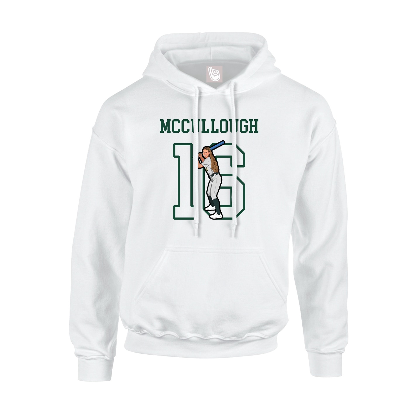 Youth Hoodie — Shirsey in White