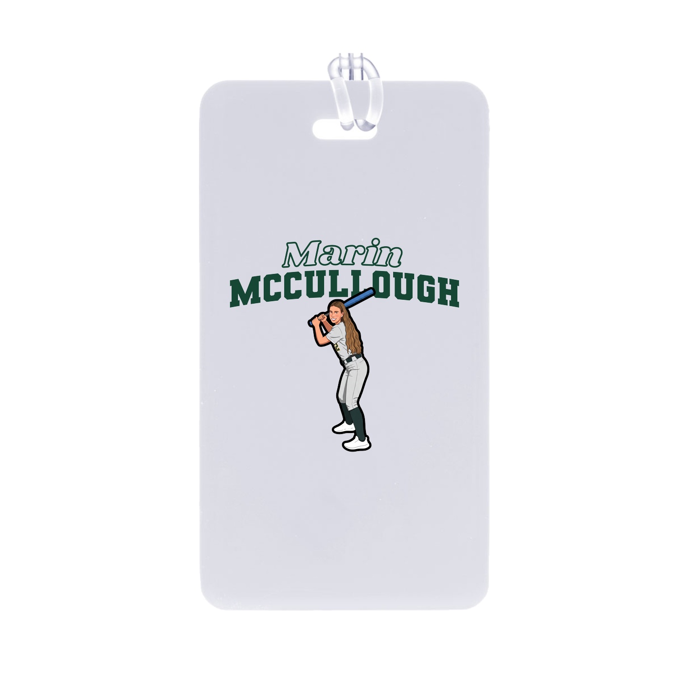 Bag Tag — Name Arch in Classic