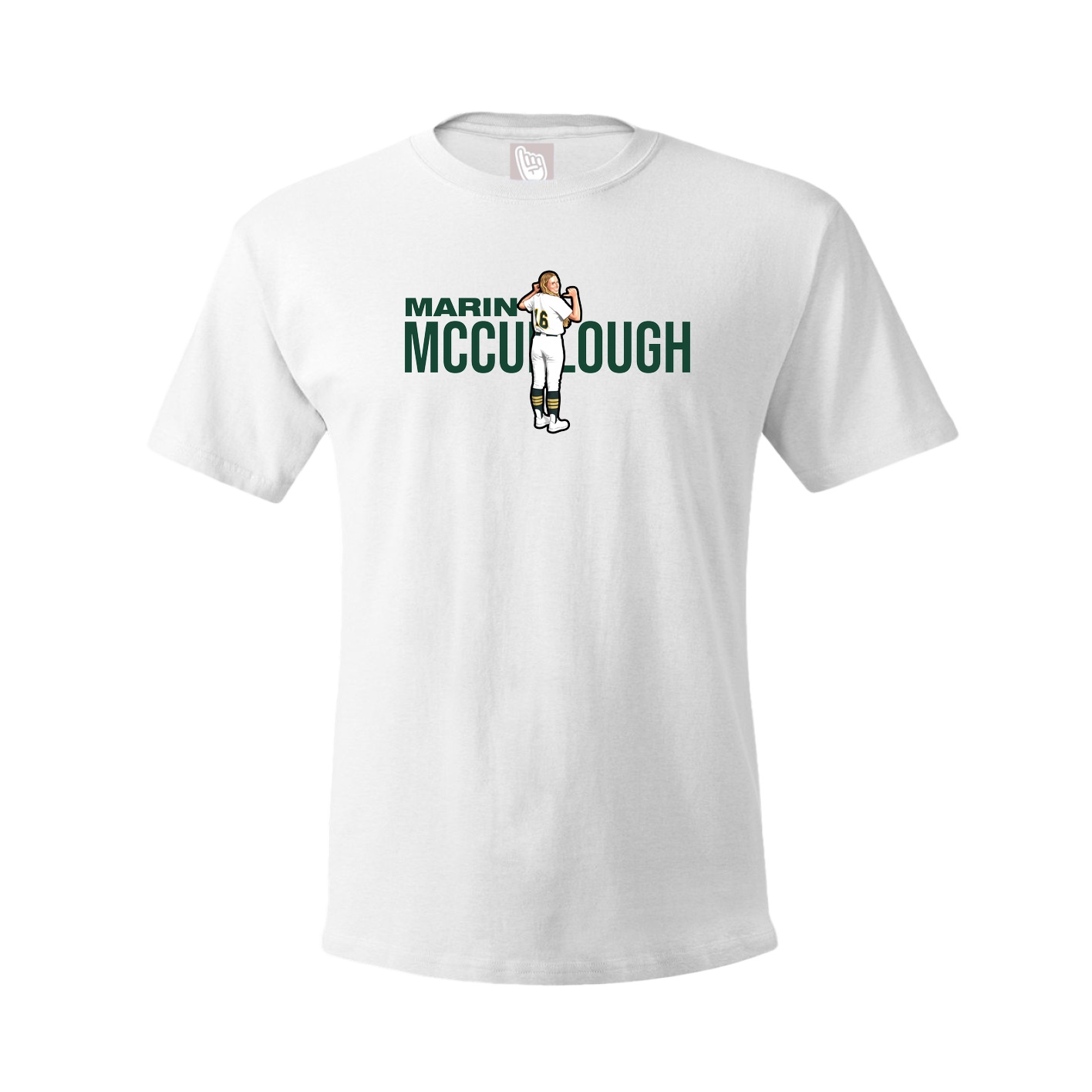 Tee — Player Name in White