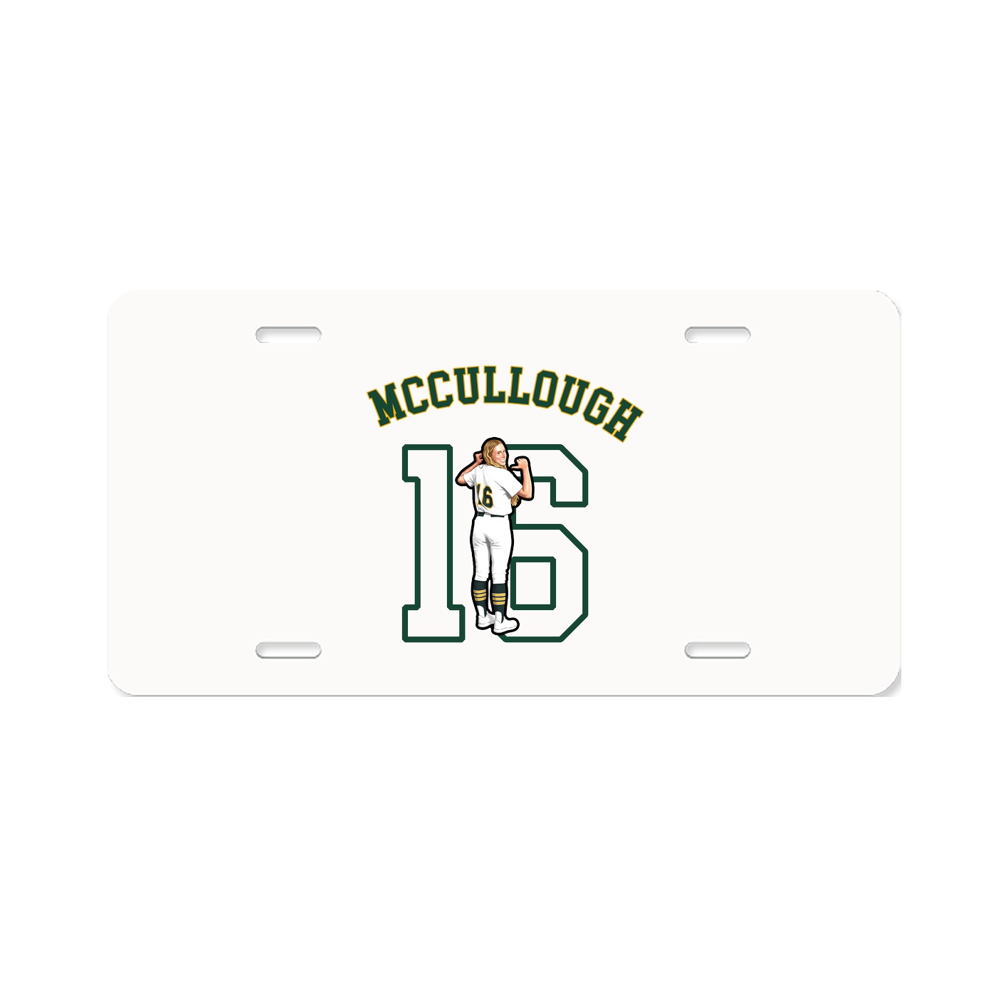 License Plate — Shirsey Arch in Classic