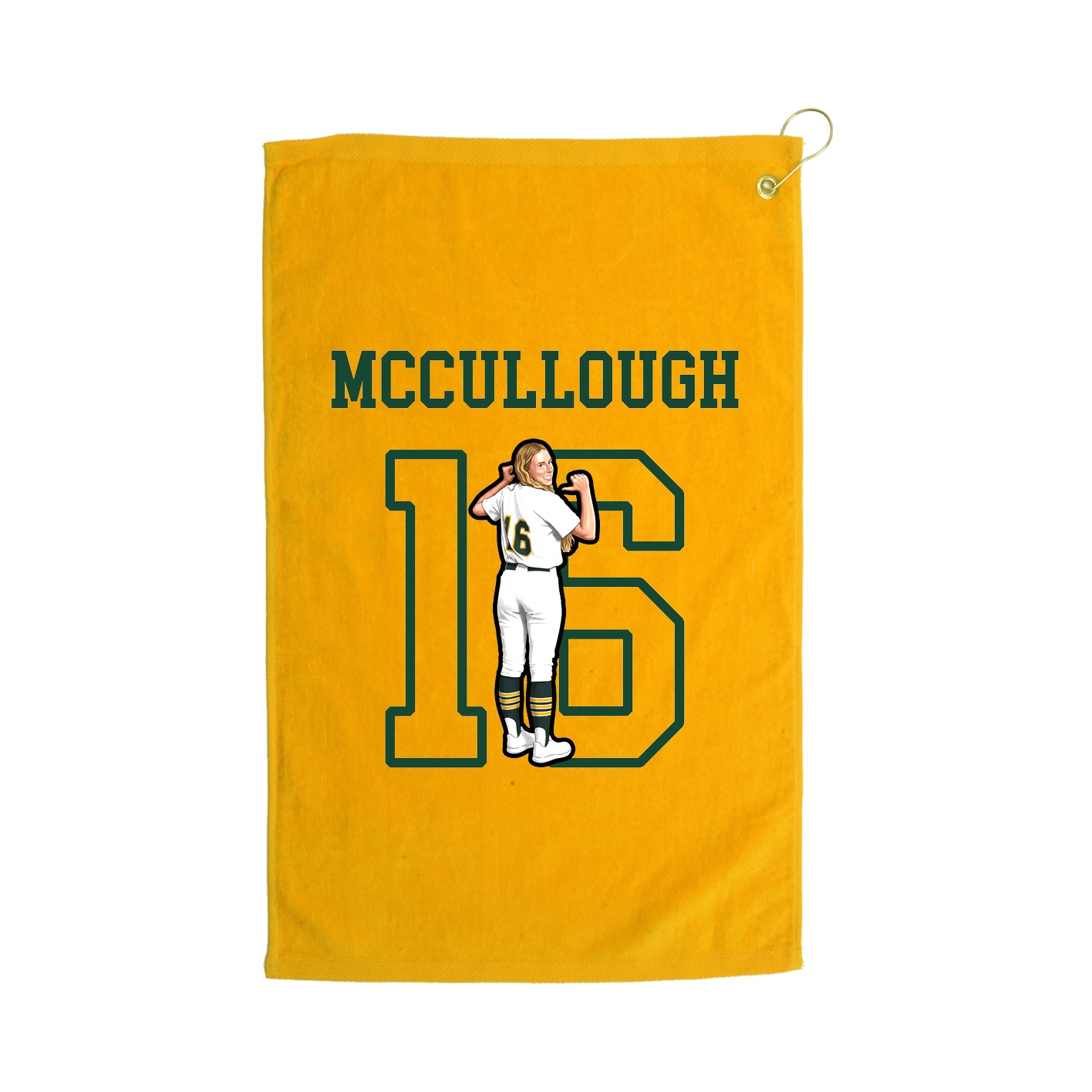 Golf Towel — Shirsey in Gold