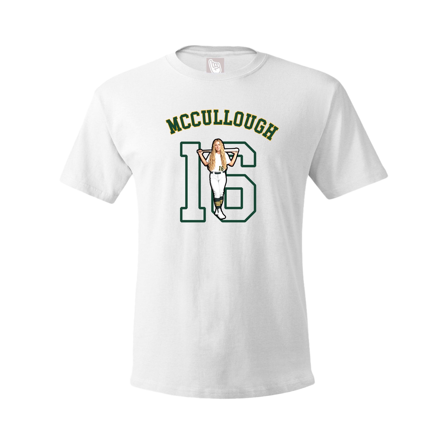 Youth Tee — Shirsey Arch in White
