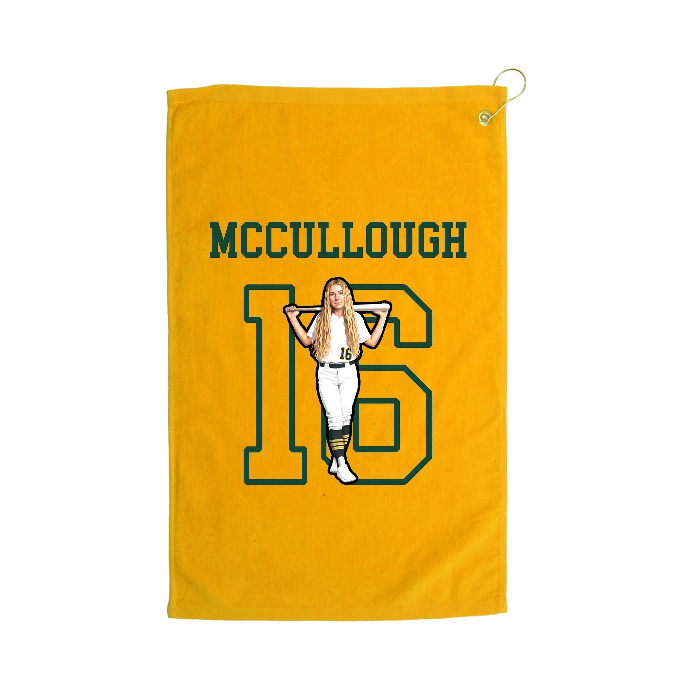 Golf Towel — Shirsey in Gold