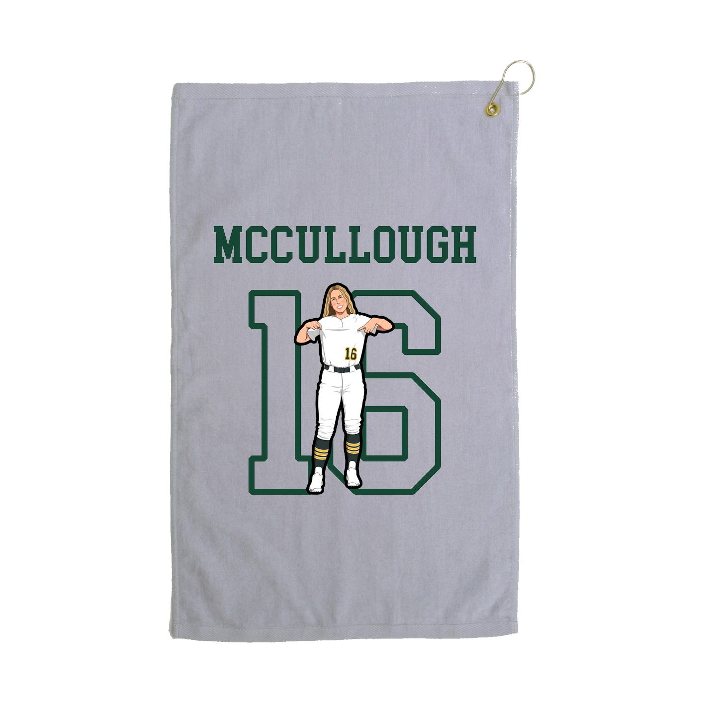 Golf Towel — Shirsey in Grey