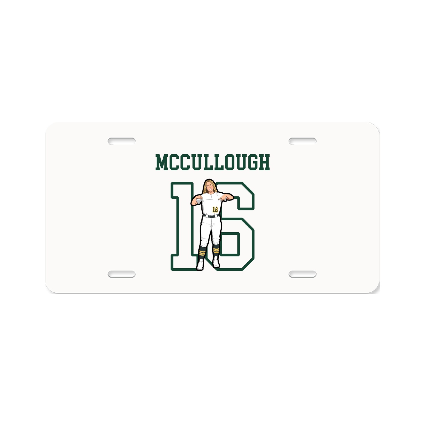 License Plate — Shirsey in Classic