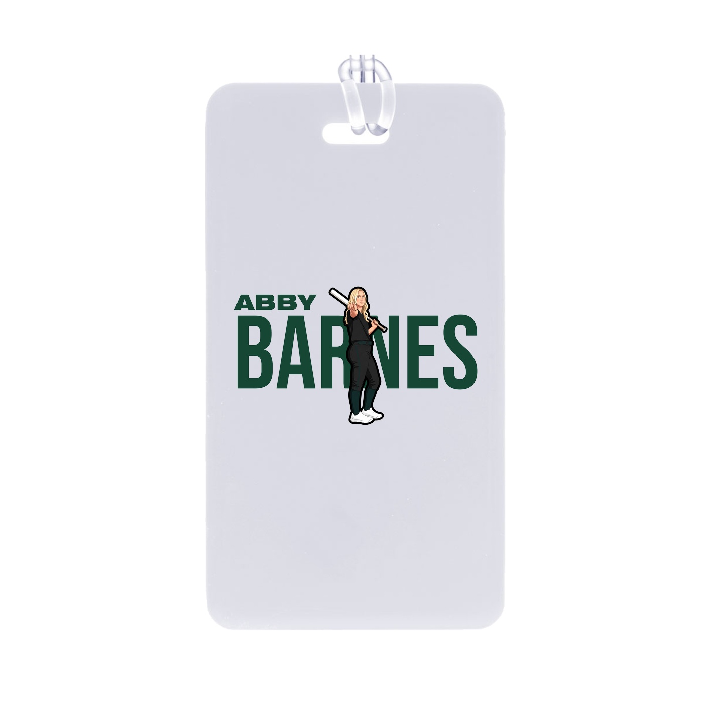 Bag Tag — Player Name in Classic