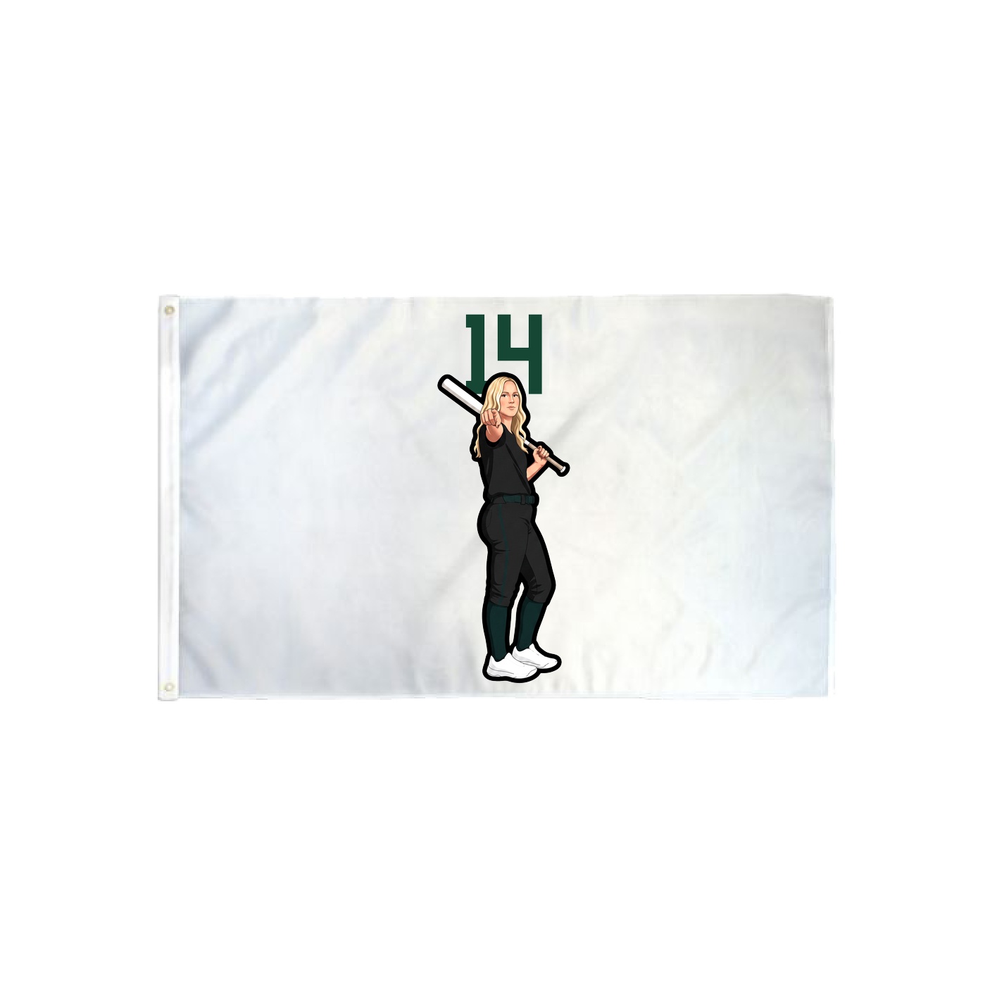 3x5 Flag — Number Top in Classic
