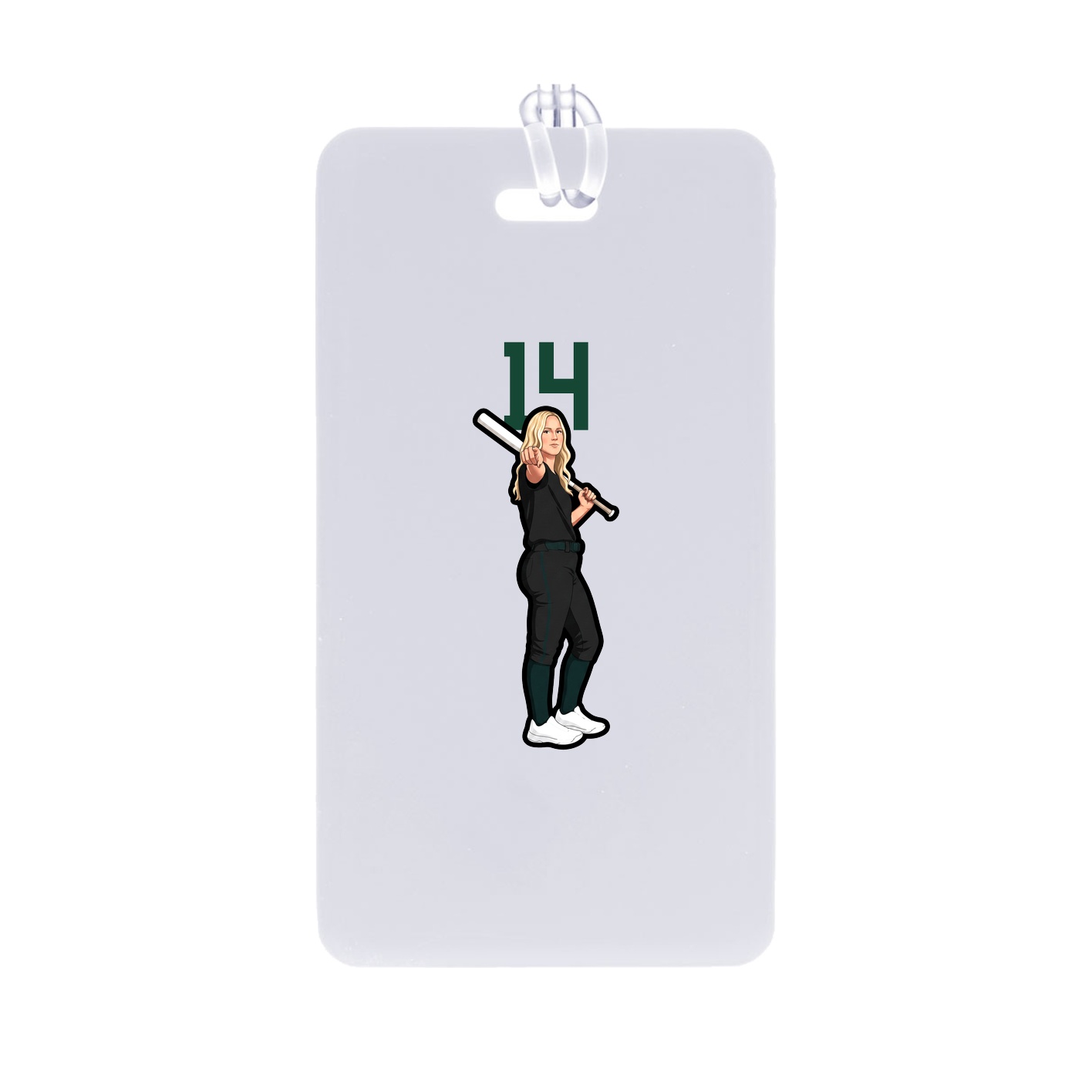 Bag Tag — Number Top in Classic