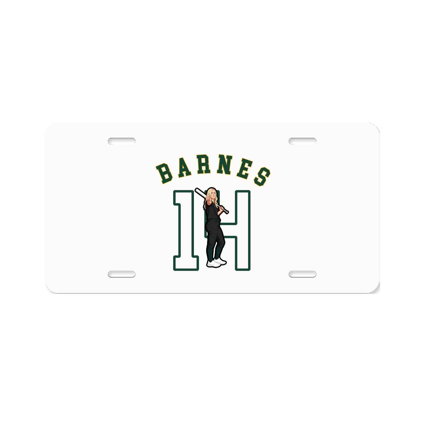 License Plate — Shirsey Arch in Classic