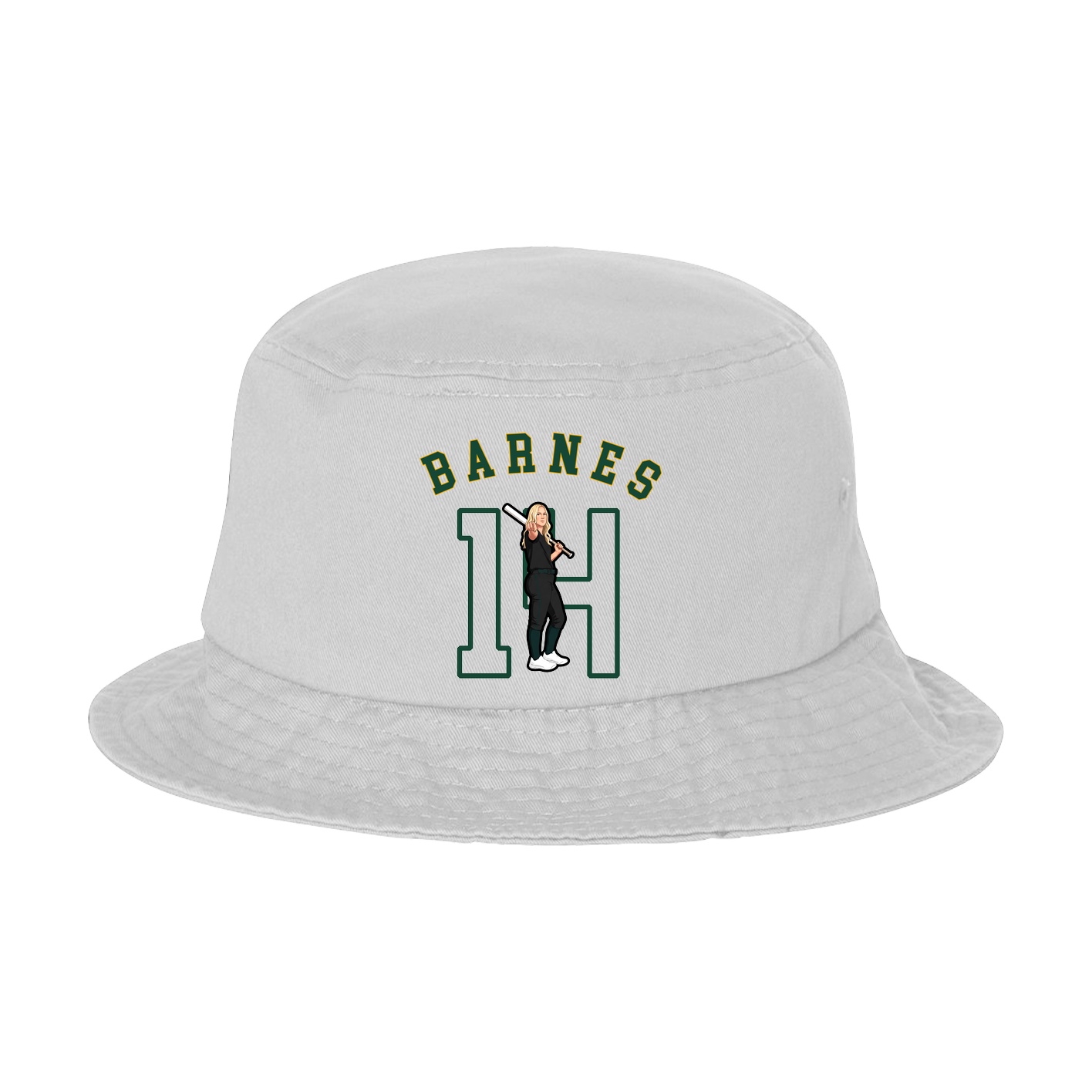 Bucket Cap — Shirsey Arch in White