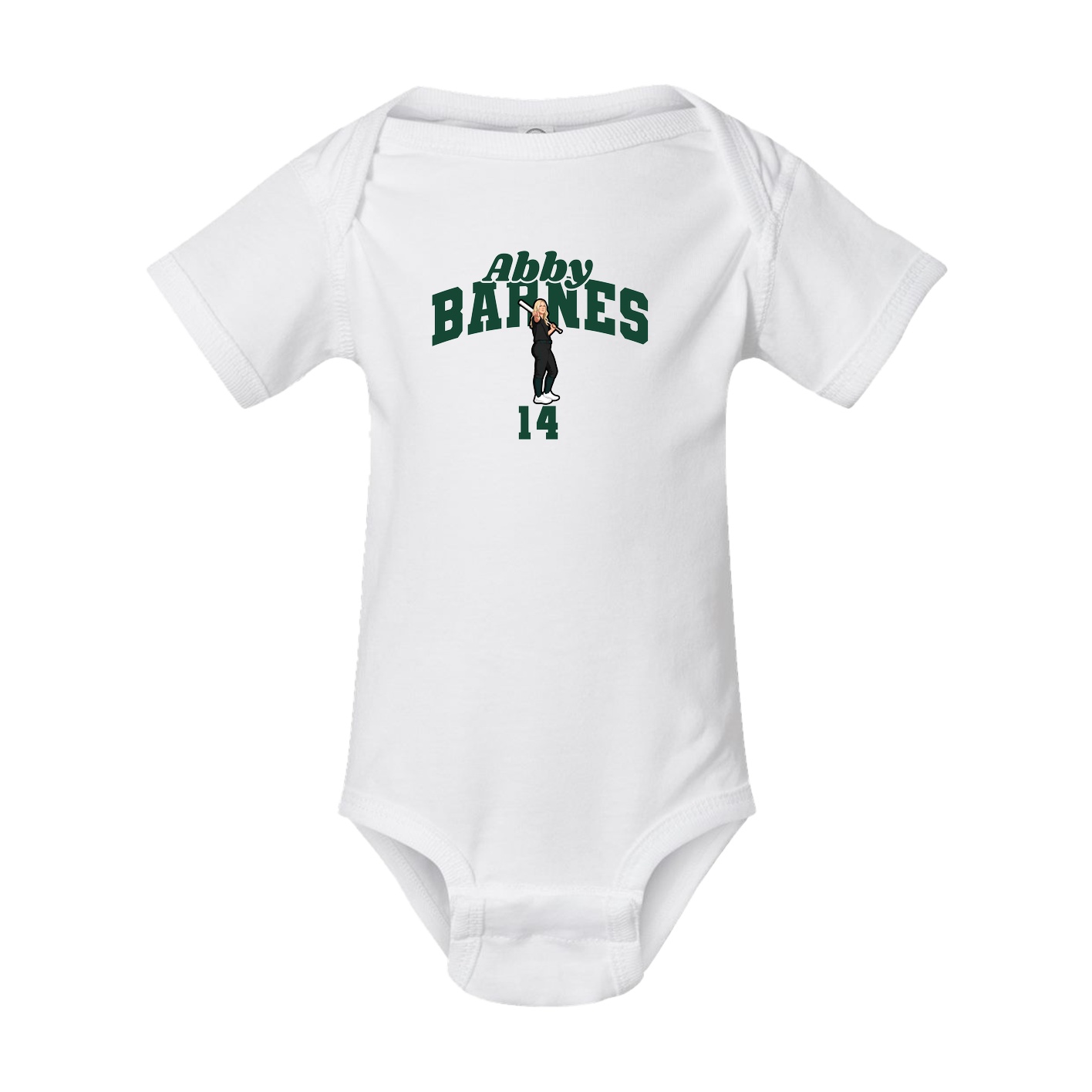 Baby Onesie — Signature Arch in White